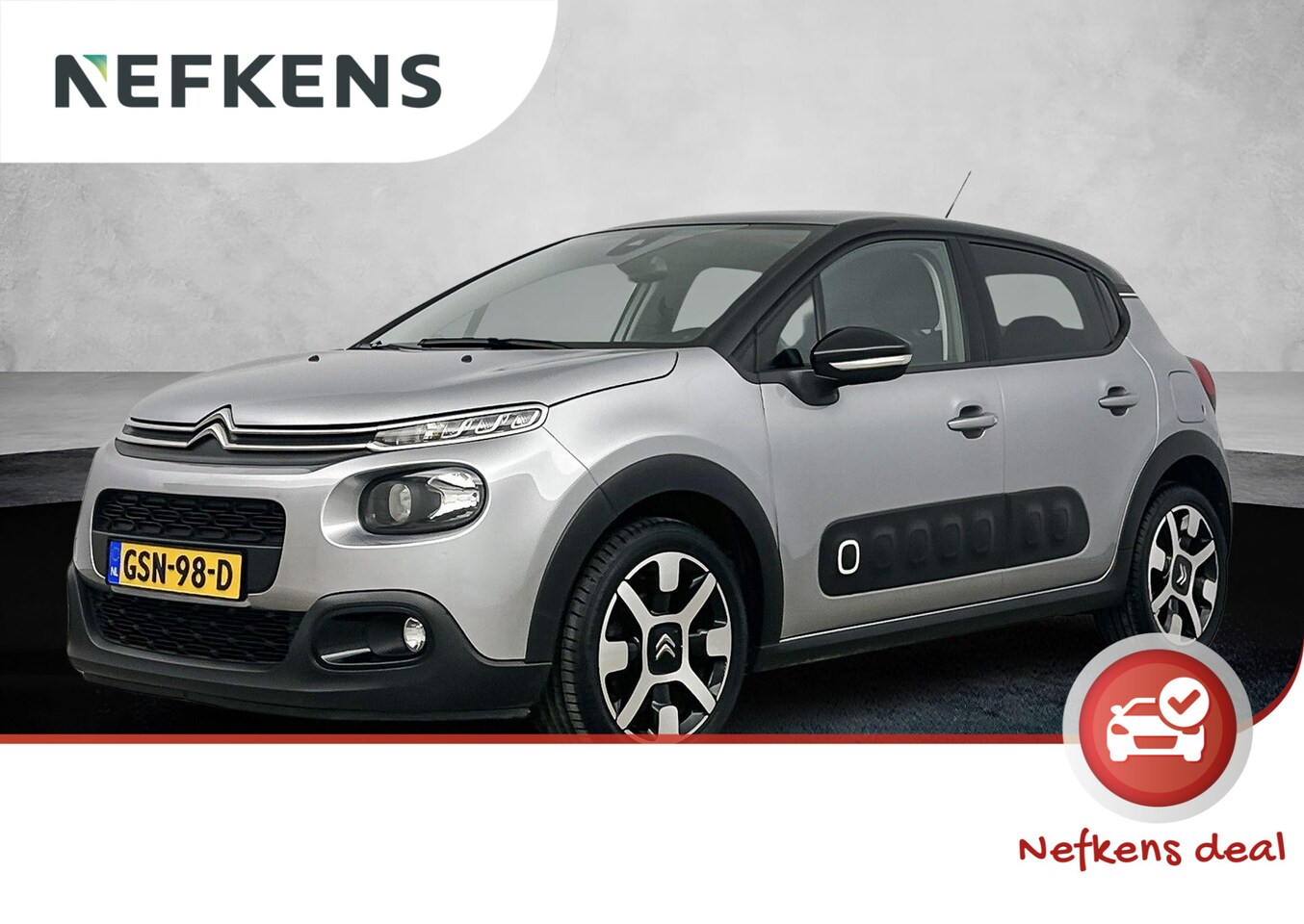 Citroën C3 - 1.2 110 pk Automaat Business | Apple Carplay | Stoelverwarming | Panoramadak - AutoWereld.nl