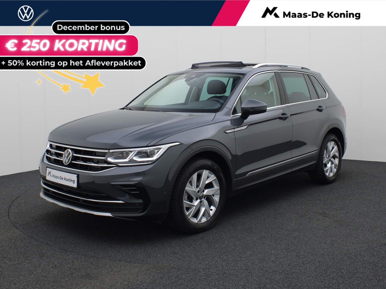 Volkswagen Tiguan - 1.5 TSI 150PK Elegance DSG | Panoramadak | Stoel-& stuurverwarming | Elek. achterklep | Ga - AutoWereld.nl