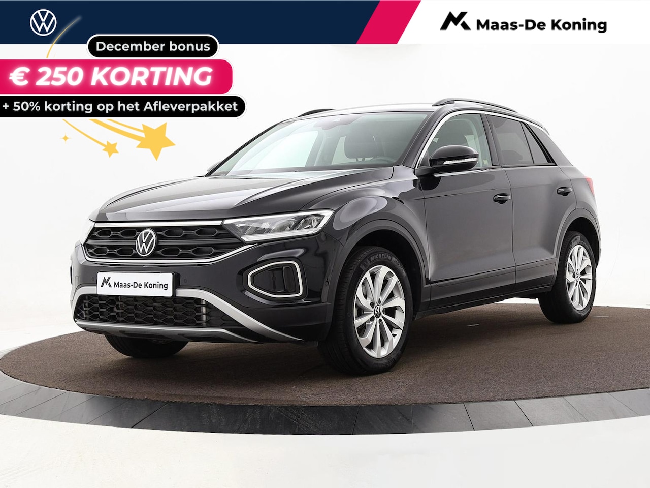 Volkswagen T-Roc - 1.5 Tsi 150pk DSG Life Business | ACC | Climatronic | P-Sensoren | Park Assist | App-Conne - AutoWereld.nl