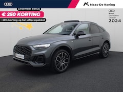 Audi Q5 Sportback - 55 TFSIe 270kW/367PK S Line · Panoramadak · Leder/Alcantara · Areavieuw · Garantie tot apr