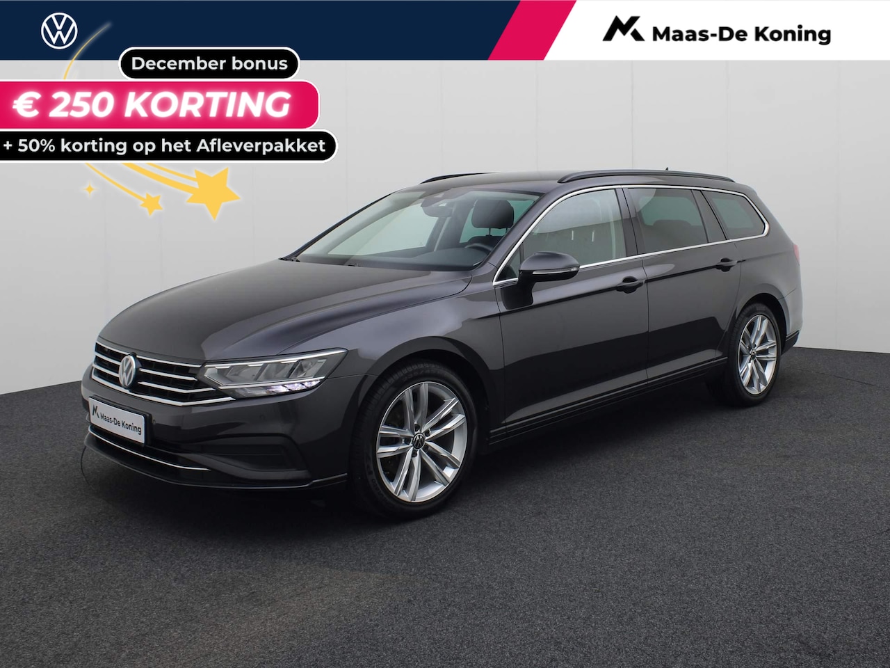 Volkswagen Passat Variant - 1.5TSI/150PK Business DSG · Navigatie · Parkeersensoren + camera · Stoelverwarming · Garan - AutoWereld.nl