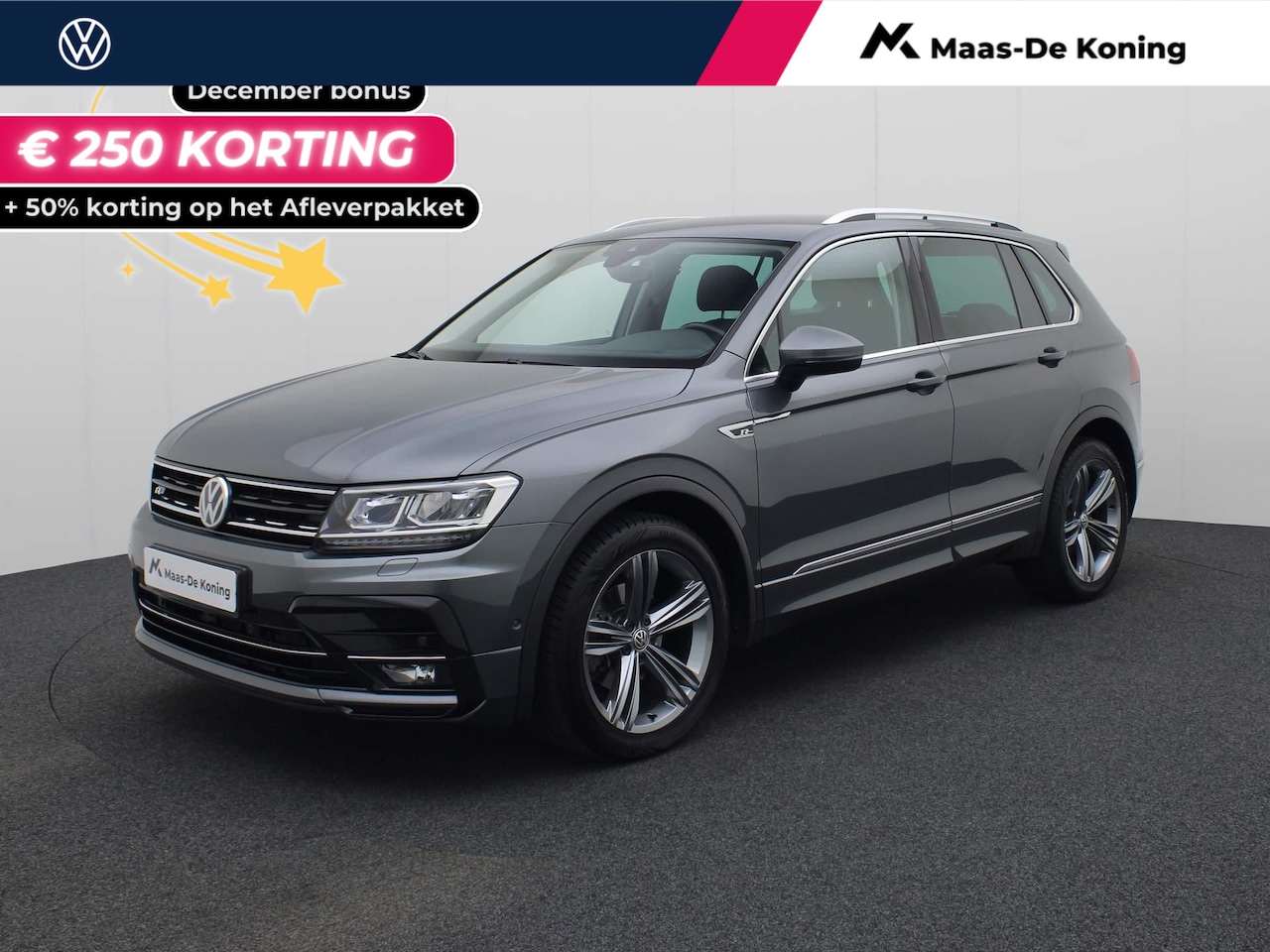 Volkswagen Tiguan - 1.5TSI/150PK ACT Highline R Line DSG · Navigatie · Trekhaak · Parkeersensoren + camera - AutoWereld.nl