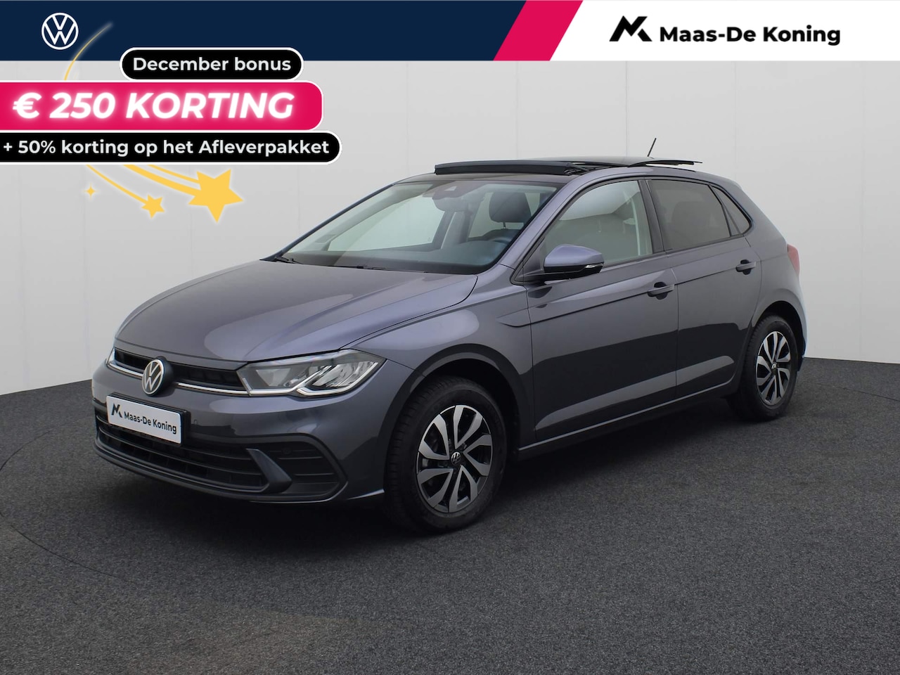 Volkswagen Polo - 1.0TSI/95PK Active DSG Panoramadak · Navigatie · Parkeersensoren · Garantie tot juli 2025 - AutoWereld.nl