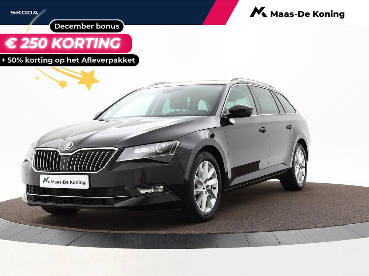 Skoda Superb Combi - 1.5 Tsi 150pk DSG ACT Ambition Business | Panoramadak|· Elek. Achterklep | Navi | Apple ca - AutoWereld.nl