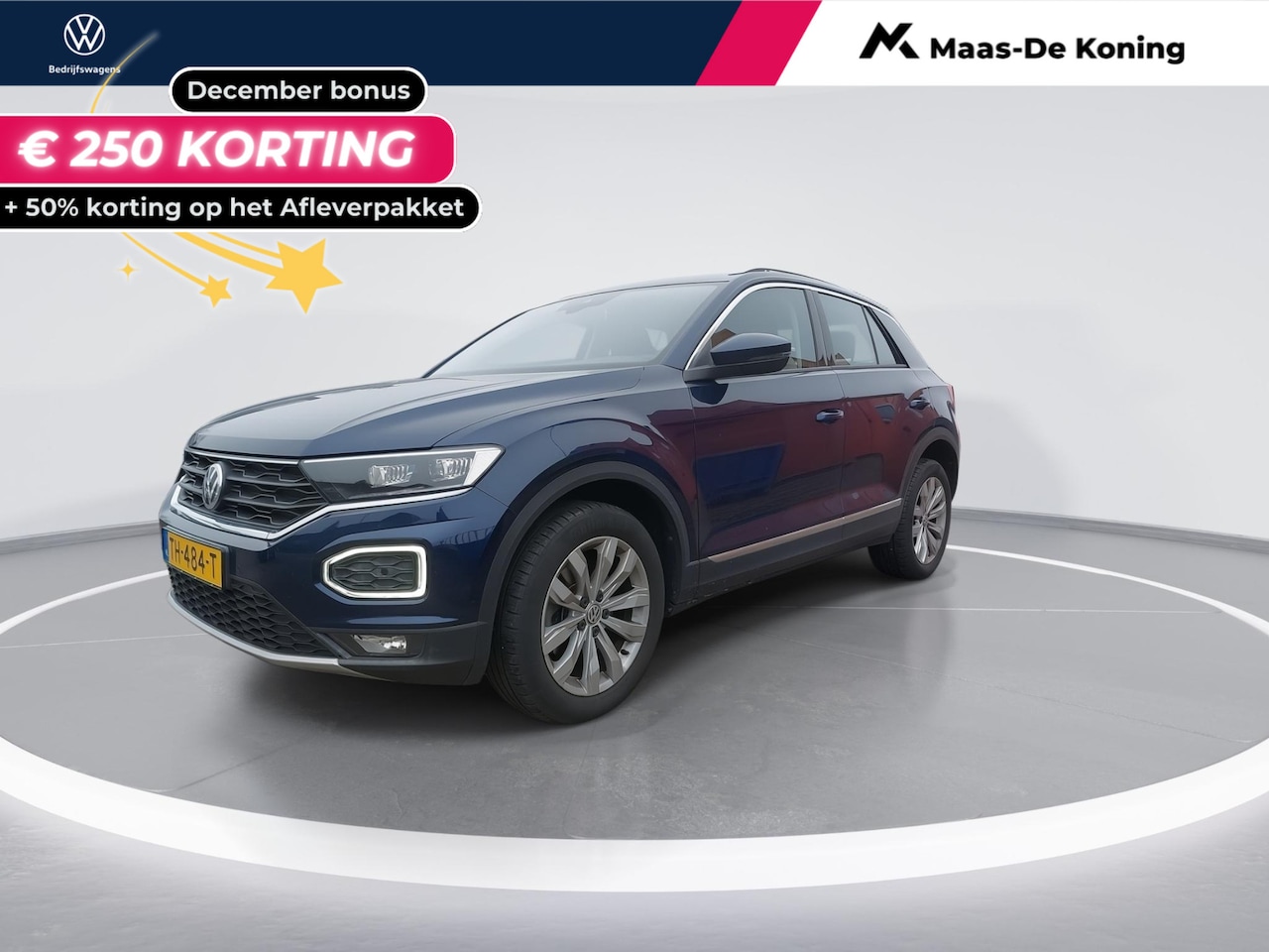 Volkswagen T-Roc - 1.5 TSI 150pk Sport | Apple carplay & Android auto l Climatronic l 17" LM velgen | - AutoWereld.nl