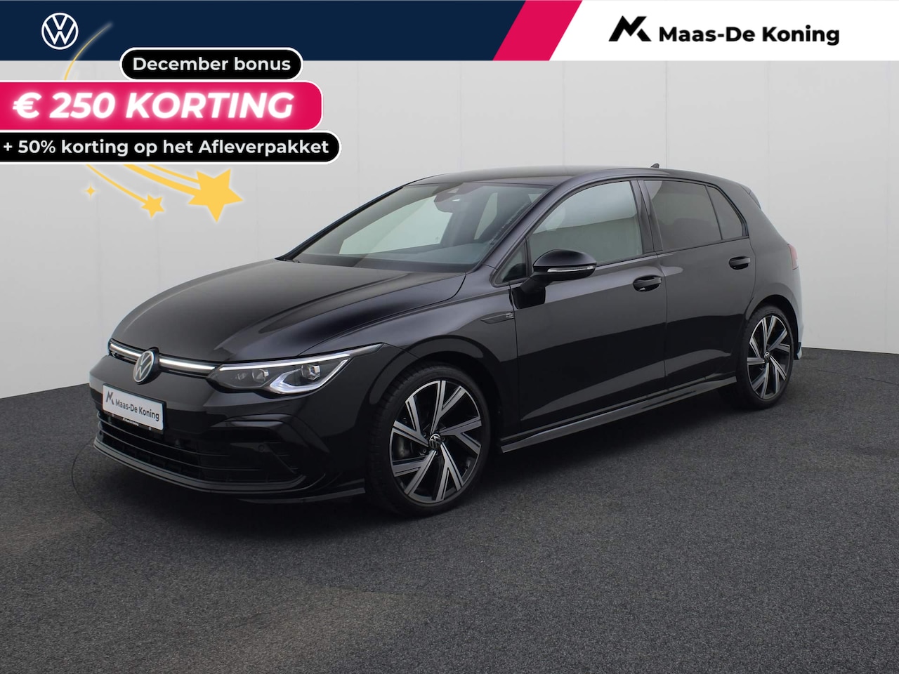 Volkswagen Golf - 1.5eTSI/150PK R-Line DSG · Navigatie · Parkeersensoren + Camera · Stoel- & stuurverwarming - AutoWereld.nl