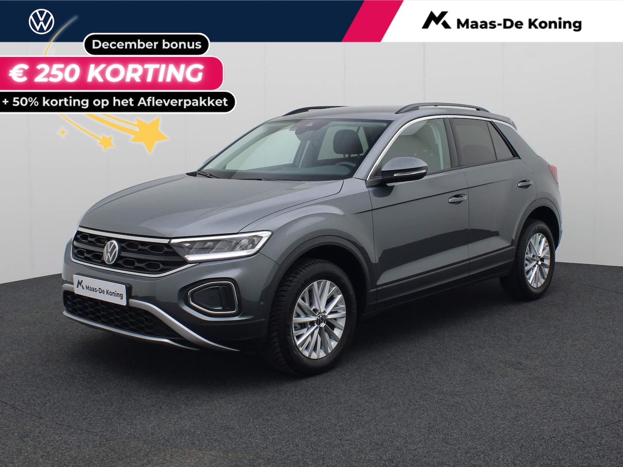 Volkswagen T-Roc - 1.0TSI/110PK Life · Navigatie · Stoelverwarming · Parkeersensoren · Garantie tot februari - AutoWereld.nl