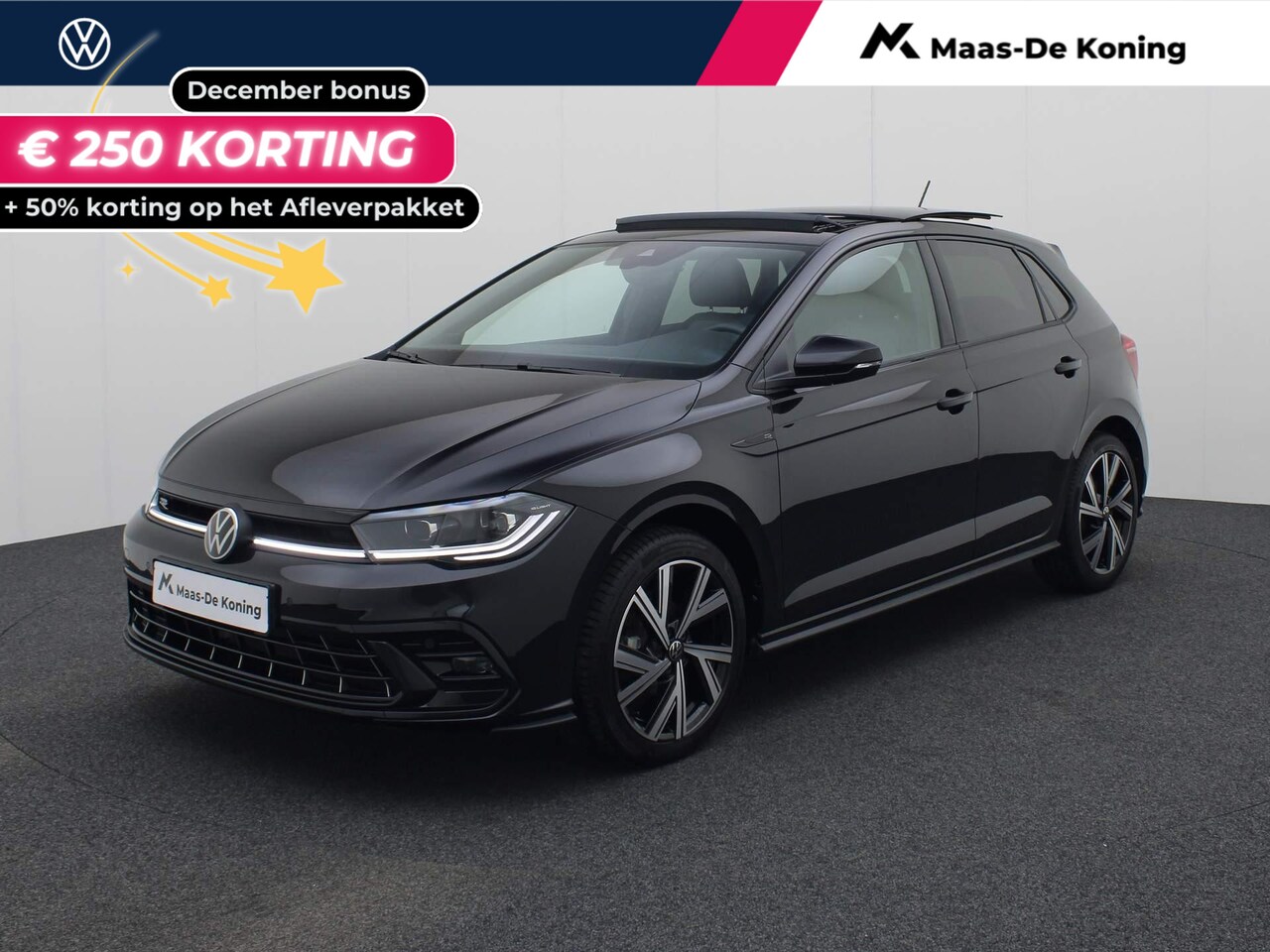 Volkswagen Polo - 1.0TSI/95PK R-Line · Navigatie · Panoramadak · Parkeersensoren + camera · Garantie tot nov - AutoWereld.nl