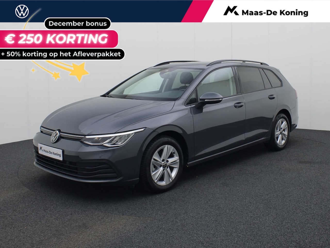 Volkswagen Golf Variant - 1.5eTSI/130PK Life DSG · App connect · Parkeersensoren · Stoelverwarming · Garantie tot ap - AutoWereld.nl