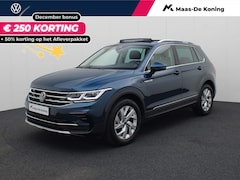 Volkswagen Tiguan - 1.4 TSIeHybrid 180kW/245PK Elegance DSG · Panoramadak · Parkeersensoren + camera · Stoel-&