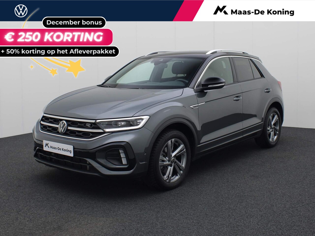 Volkswagen T-Roc - 1.5TSI/150PK R-Line DSG · Navigatie · Stoel-&stuurverwarming · Camera + Parkeersensoren Ga - AutoWereld.nl