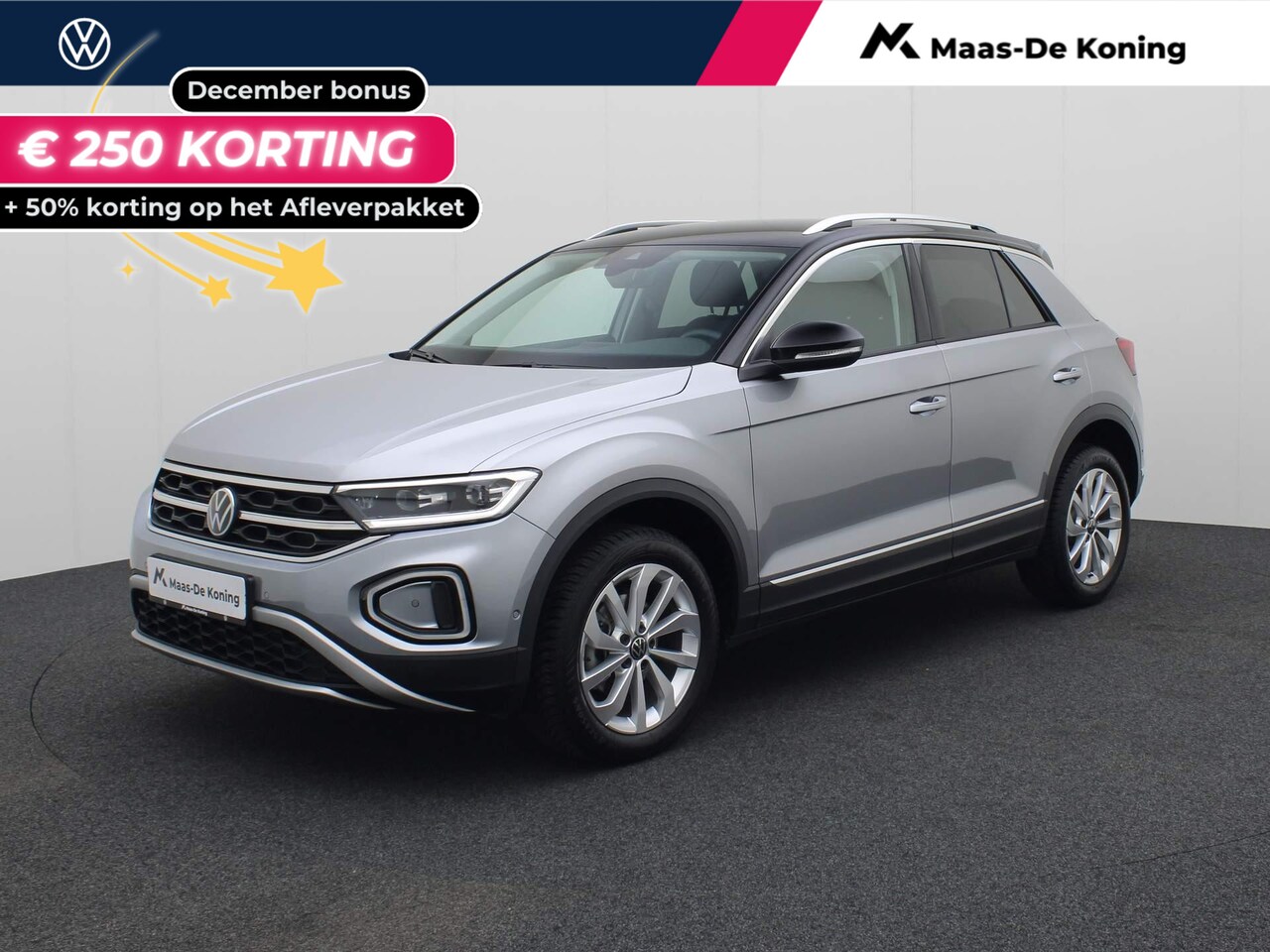 Volkswagen T-Roc - 1.5TSI/150PK Style DSG · Navigatie · Parkeersensoren · Trekhaak · Garantie tot januari 202 - AutoWereld.nl