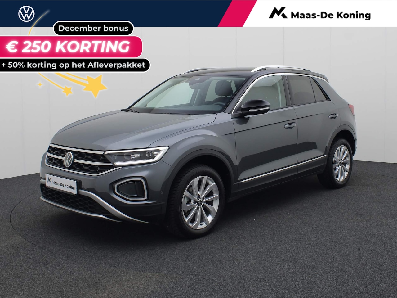 Volkswagen T-Roc - 1.5TSI/150PK Style DSG · Navigatie · Trekhaak · Massagefunctie · Garantie tot 01-02-2026 - AutoWereld.nl