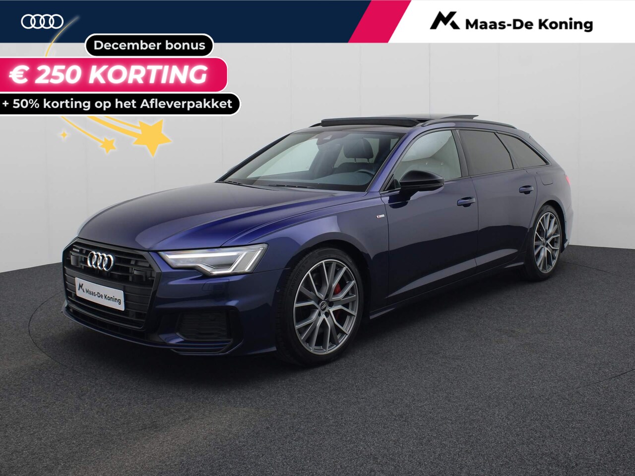 Audi A6 Avant - 55 TFSIe 270kW/367PK quattro S Line · Panoramadak · Leder/Alcantara · Drive select · Garan - AutoWereld.nl