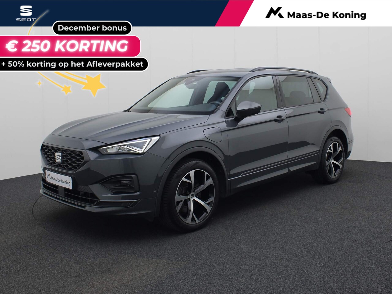 Seat Tarraco - 1.4 TSIe-Hybrid 180k/245PK PHEV FR DSG · Navigatie · Stoel,-stuur & achterbank verwarming - AutoWereld.nl