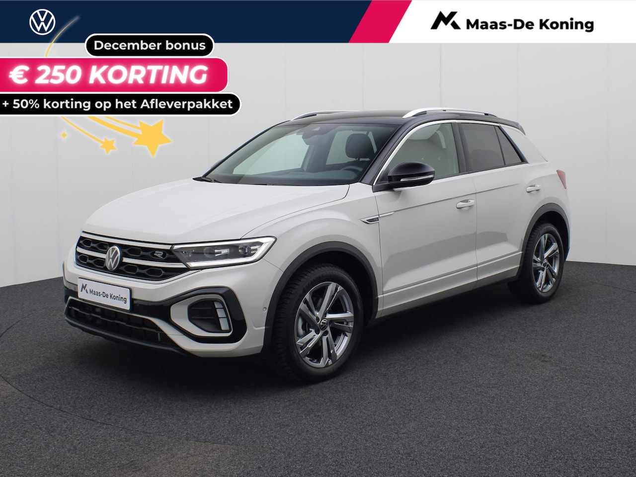 Volkswagen T-Roc - 1.5TSI/150PK R-Line DSG · Navigatie · Stoel-&stuurverwarming · Camera + Parkeersensoren Ga - AutoWereld.nl