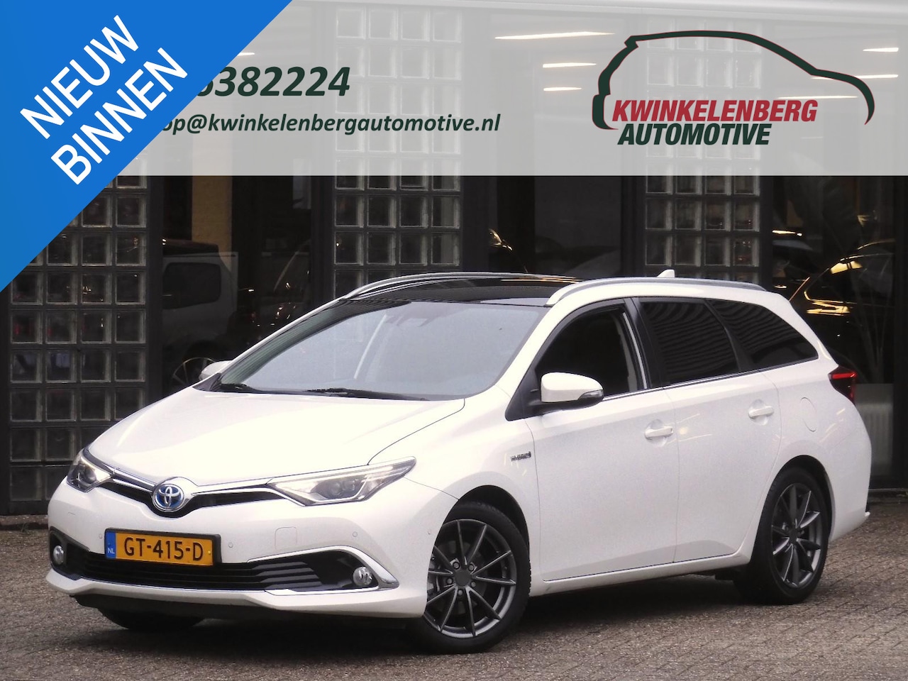 Toyota Auris - TS HYBRID LEASE PRO/ LEER/ PANORAMADAK/ PDC V+A - AutoWereld.nl