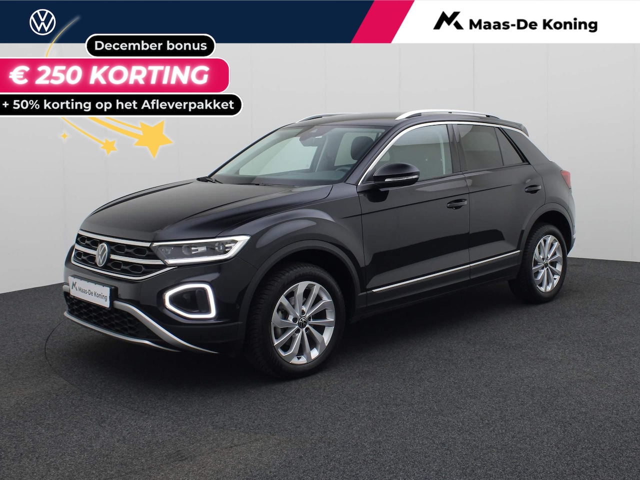 Volkswagen T-Roc - 1.5TSI/150PK Style DSG · Navigatie · Trekhaak · Massagefunctie · Garantie tot 01-01-2026 - AutoWereld.nl