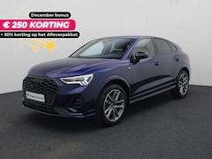 Audi Q3 Sportback - 45 TFSIe 180kW/245PK S Line · Leder/stof · Drive select · Parkeersensoren + Camera · Garan