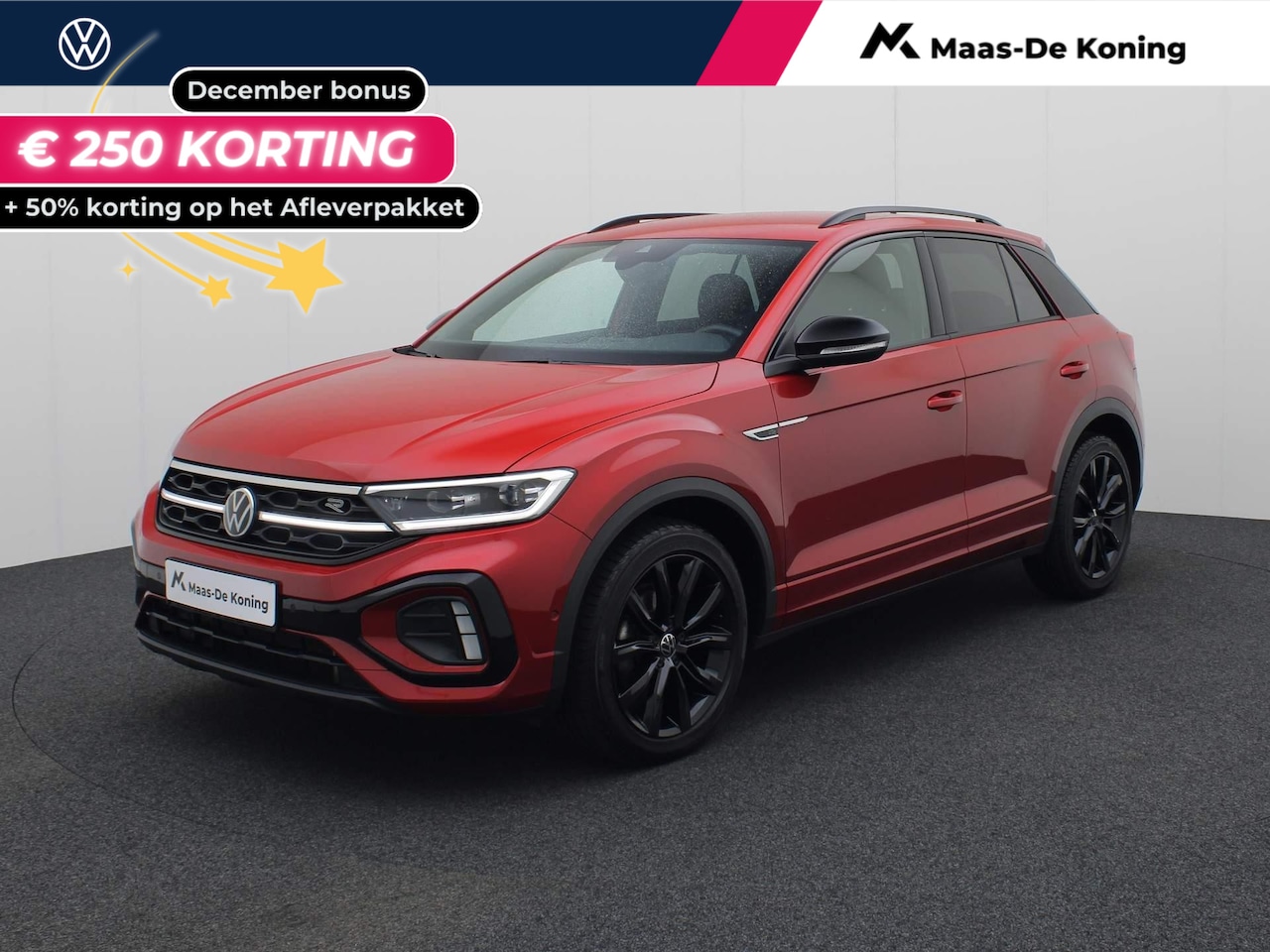 Volkswagen T-Roc - 1.5TSI/150PK R-Line Blackstyle DSG · Navigatie · Matrix-LED · Ergostoel - AutoWereld.nl