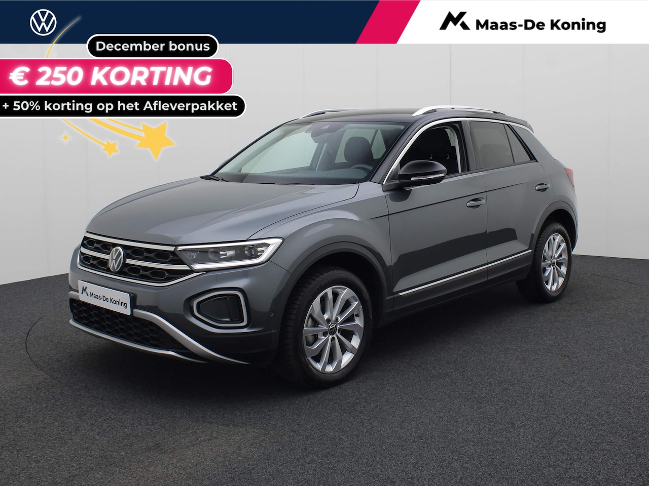 Volkswagen T-Roc - 1.5TSI/150PK Style DSG · Navigatie · Parkeersensoren · Trekhaak · Garantie tot januari 202 - AutoWereld.nl