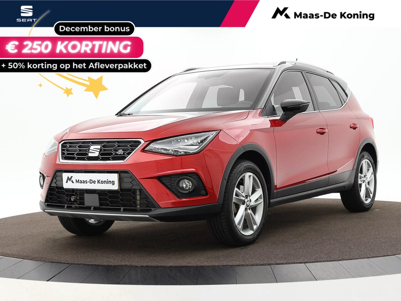 Seat Arona - 1.0 TSI 115pk DSG FR Business Intense | ACC | Keyless | P-Sensoren | Camera | Smart-Link | - AutoWereld.nl