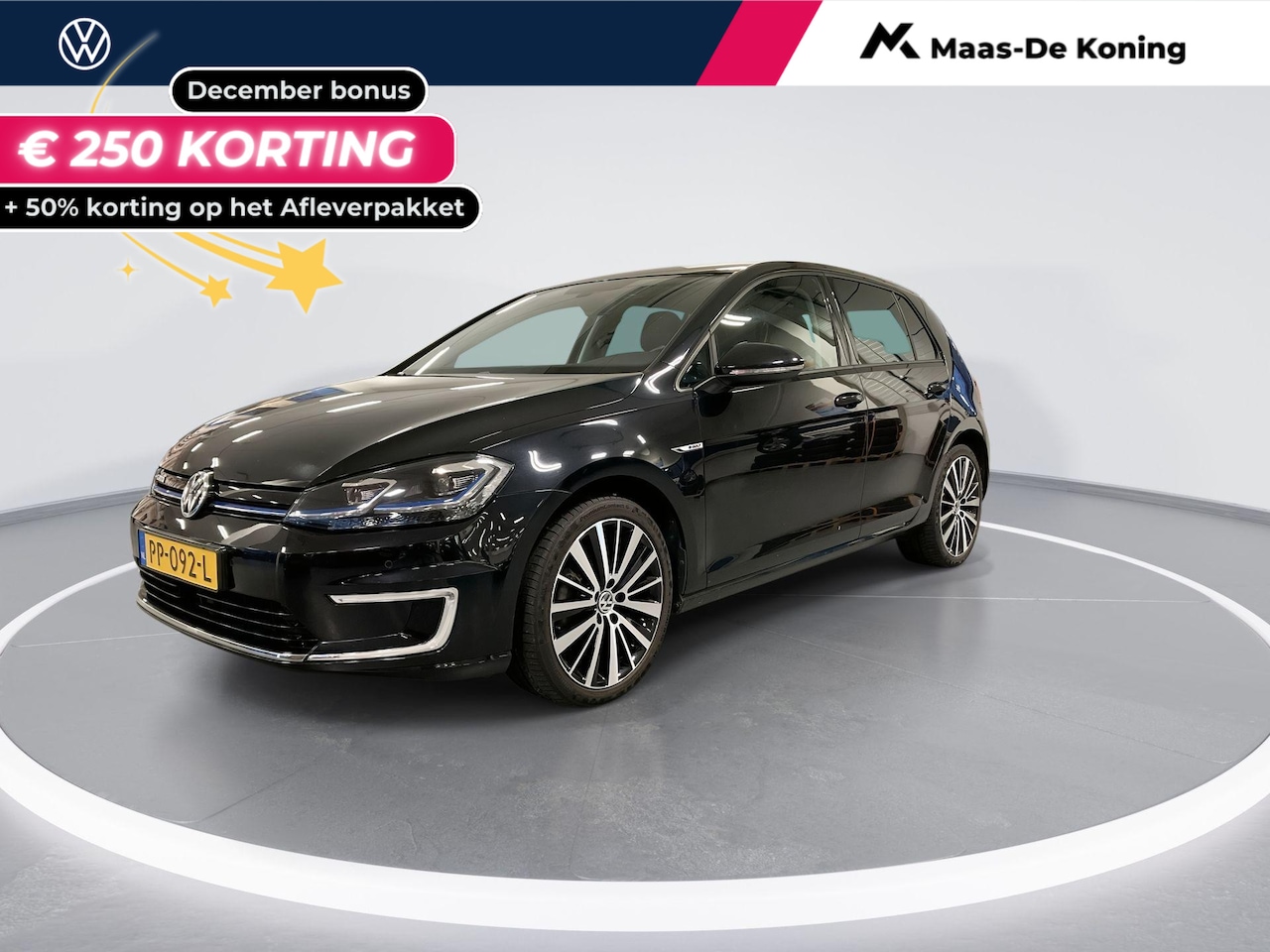 Volkswagen e-Golf - 136pk · Leder Vienna · Keyless · Warmtepomp · Apple/Android Car Play · 18"Velgen · Stoelve - AutoWereld.nl