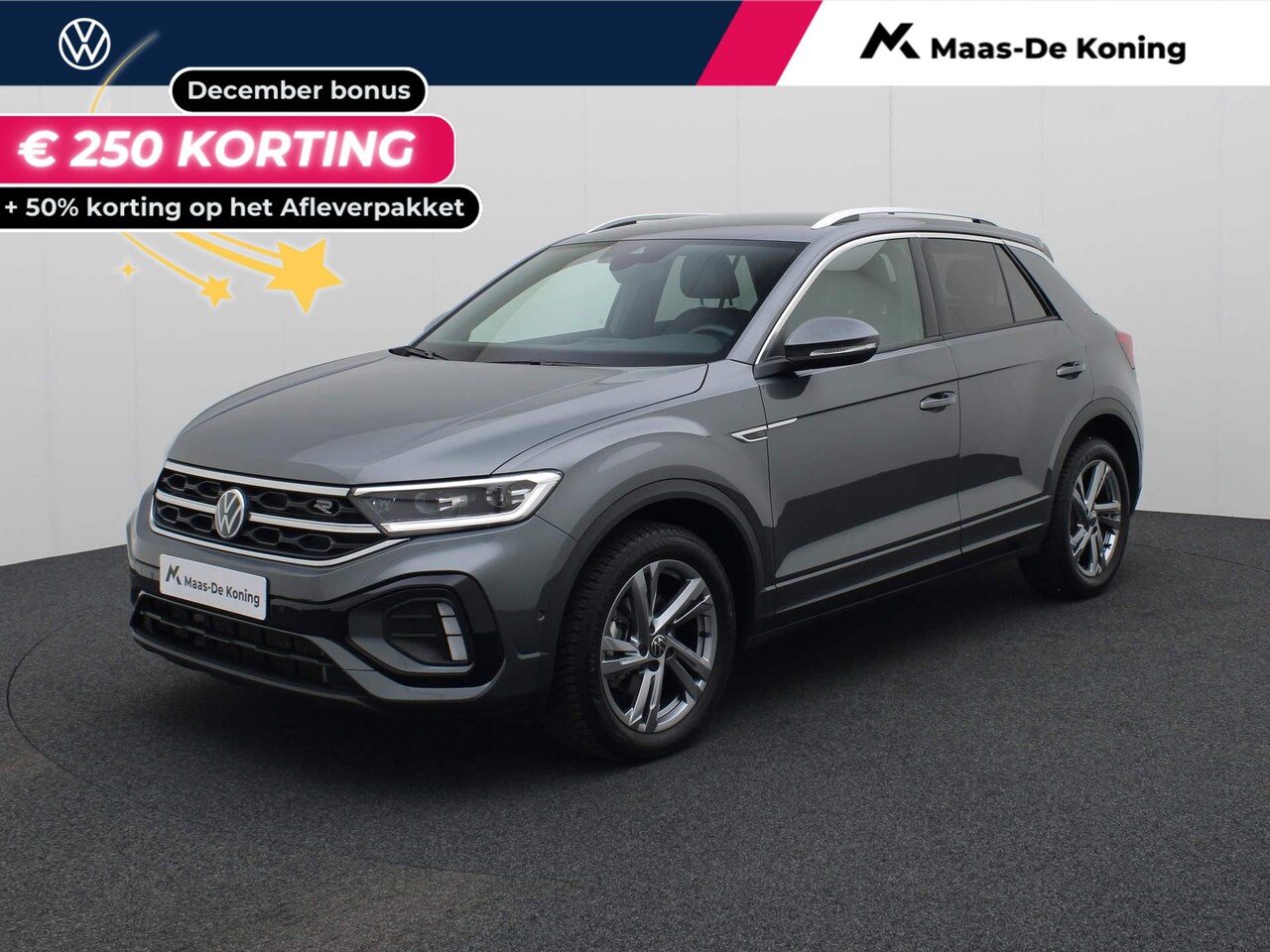 Volkswagen T-Roc - 1.5TSI/150PK R-Line DSG · Navigatie · Camera+Parkeersensoren · Stoelverwarming · Garantie - AutoWereld.nl