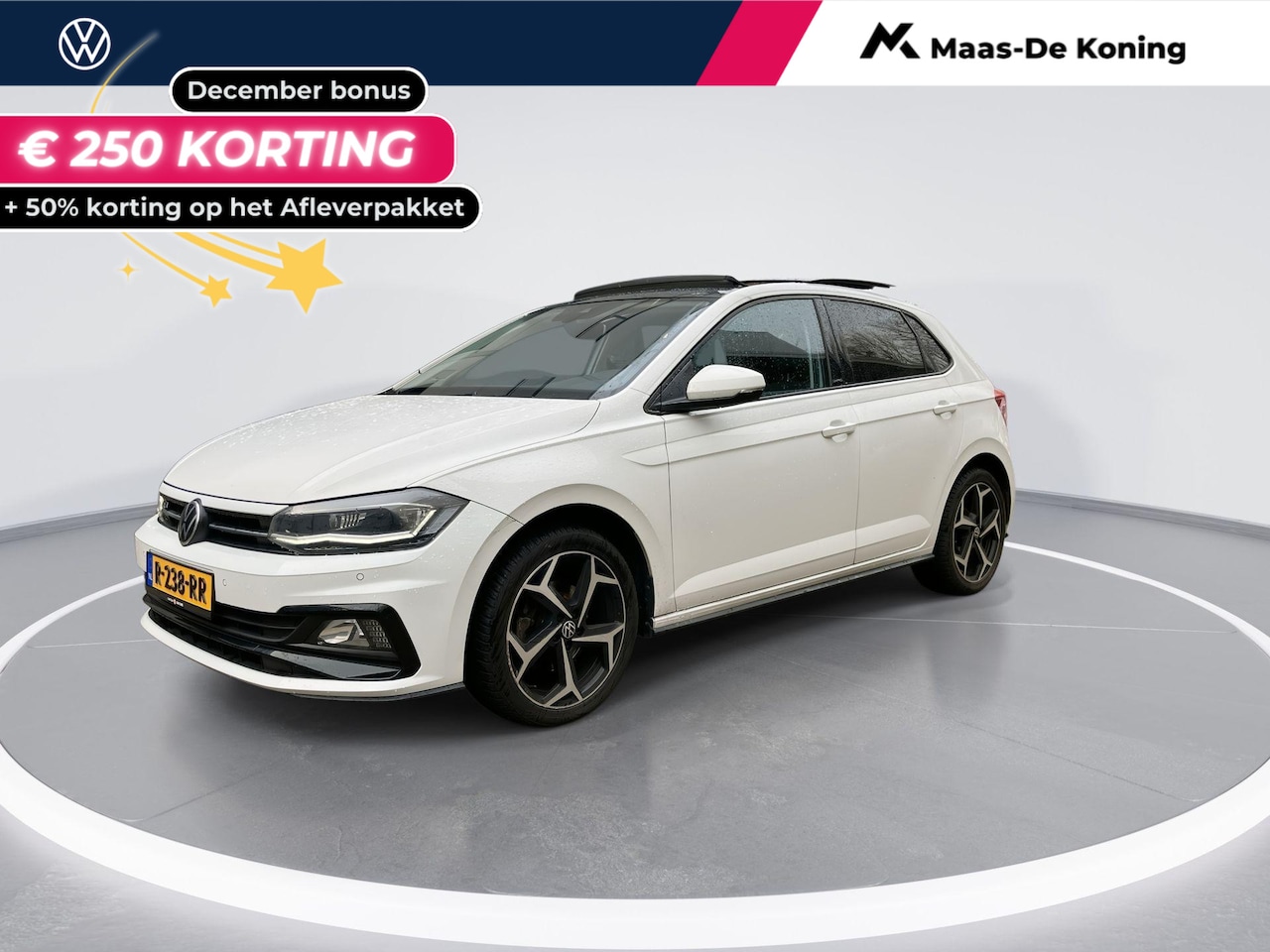 Volkswagen Polo - 1.0 TSI 115pk DSG Highline Business R · R-line · Pano · Camera · Clima · Stoelverwarming · - AutoWereld.nl