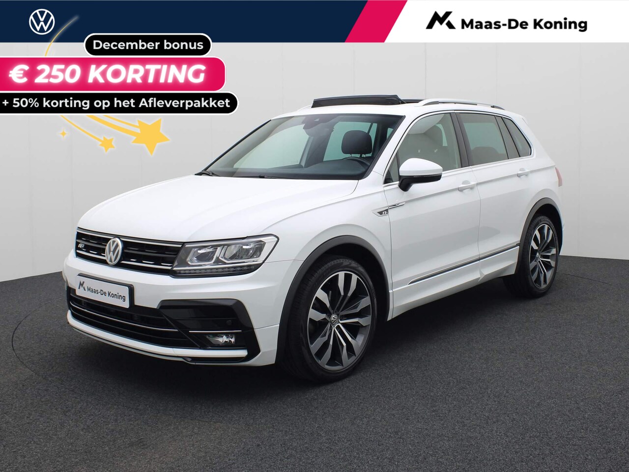 Volkswagen Tiguan - 1.4TSI/125PK Highline R line · Panoramadak · Navigatie · Stoelverwarming - AutoWereld.nl