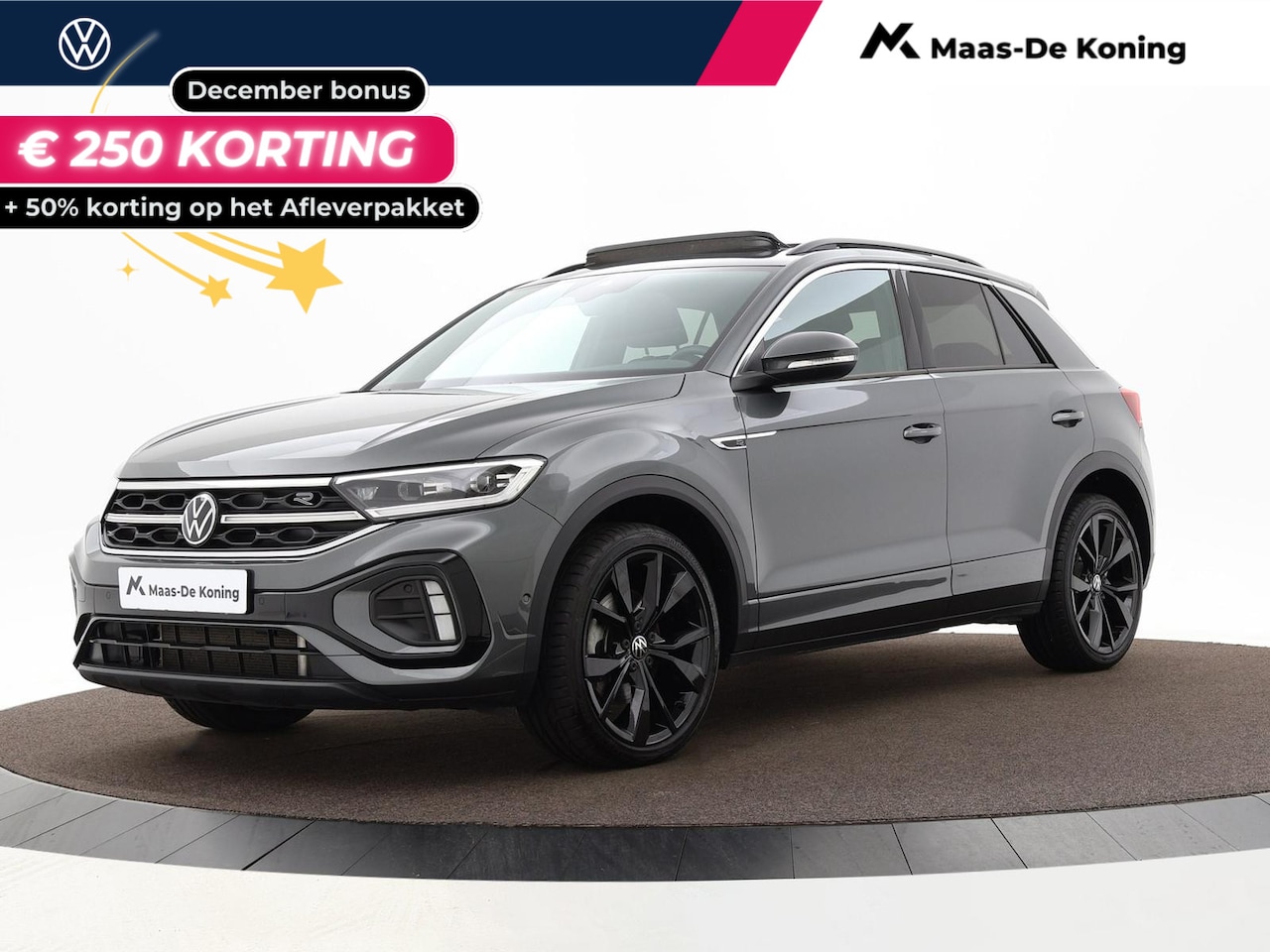 Volkswagen T-Roc - 1.5 Tsi 150pk DSG R-Line · Panoramadak · Camera · Dodehoeksensor · IQ.Light · App-Connect - AutoWereld.nl