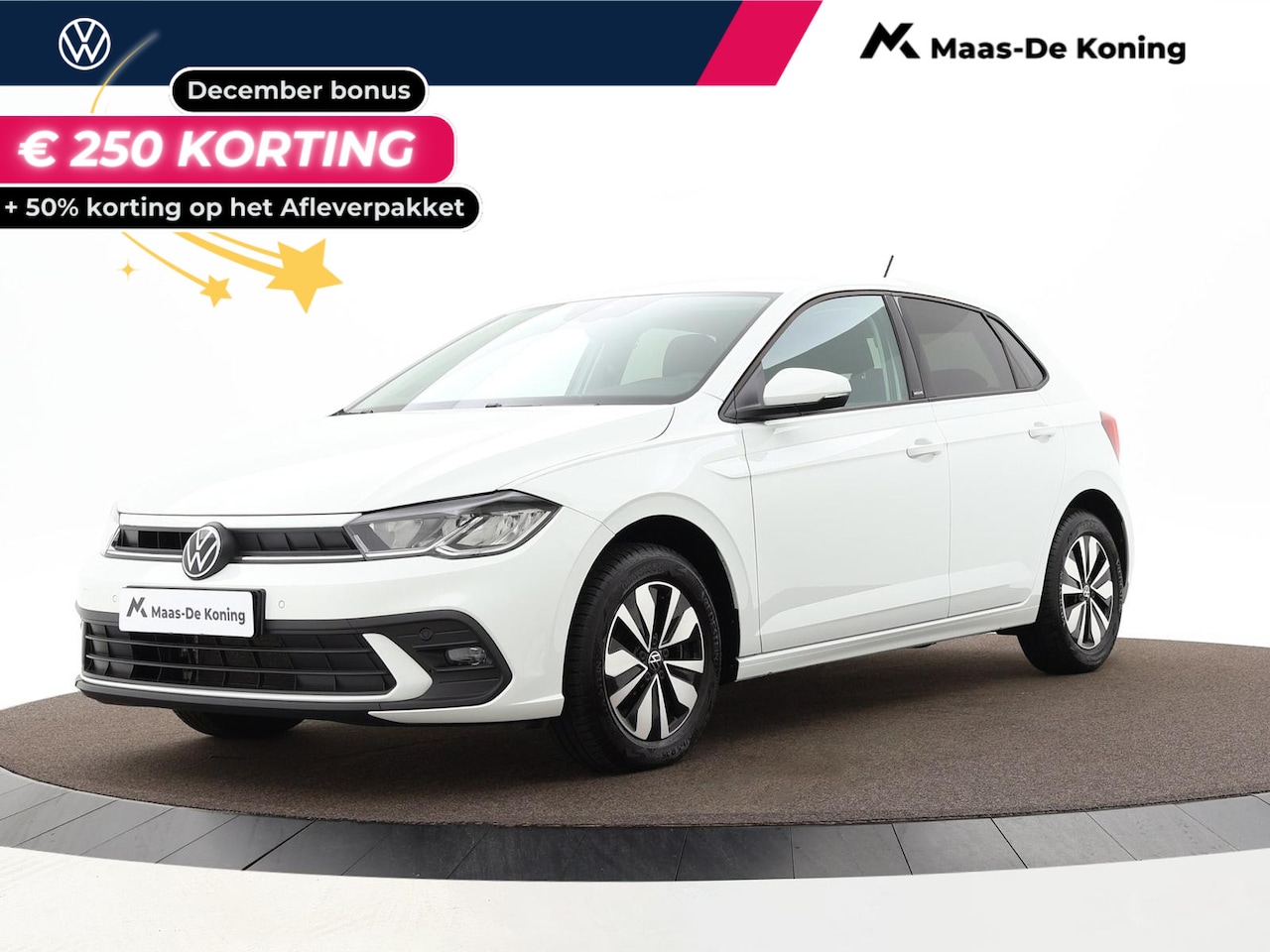 Volkswagen Polo - 1.0 Tsi 95pk Life Business · Climatronic · ACC · Navi · App-Connect · P-Sensoren · 15'' In - AutoWereld.nl