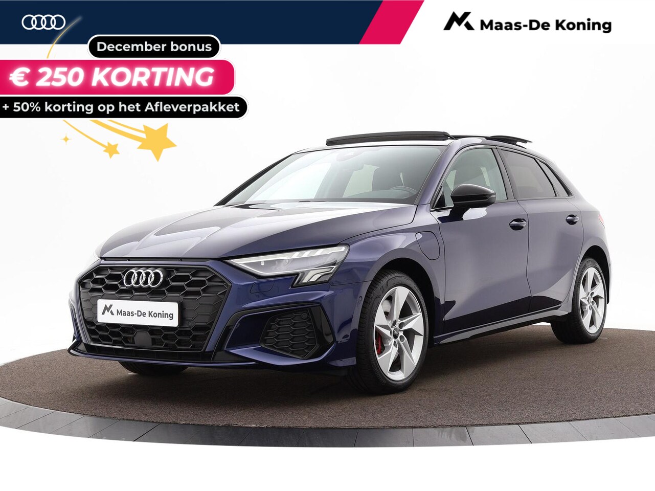 Audi A3 Sportback - 45 TFSIe 245pk S-tronic S edition Competition · Keyless · Panoramadak · P-Sensoren · Smart - AutoWereld.nl