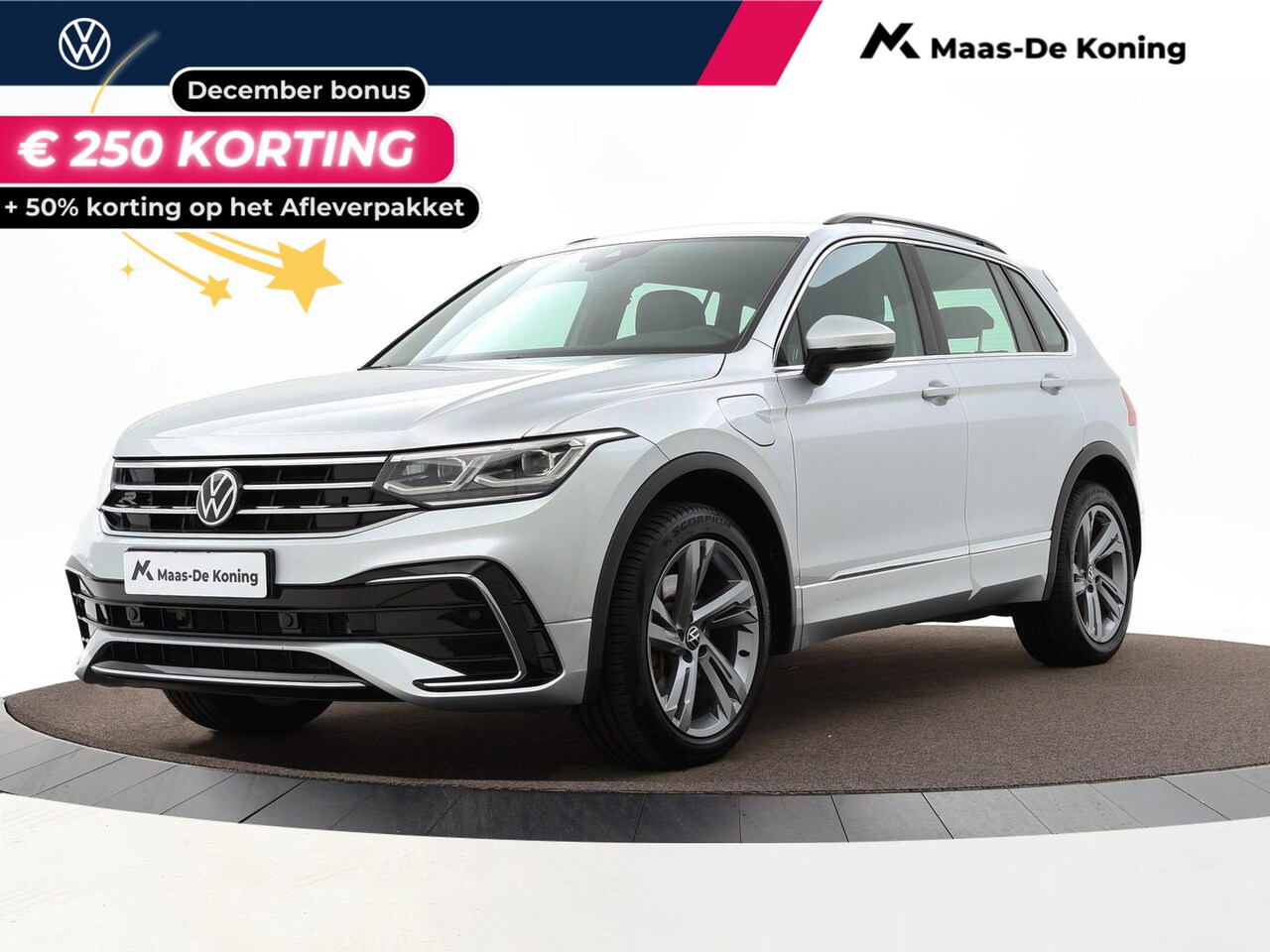 Volkswagen Tiguan - 1.4 Tsi 245pk DGS eHybrid R-Line Business+ | Elek. Achterklep | P-Sensoren | App-Connect | - AutoWereld.nl