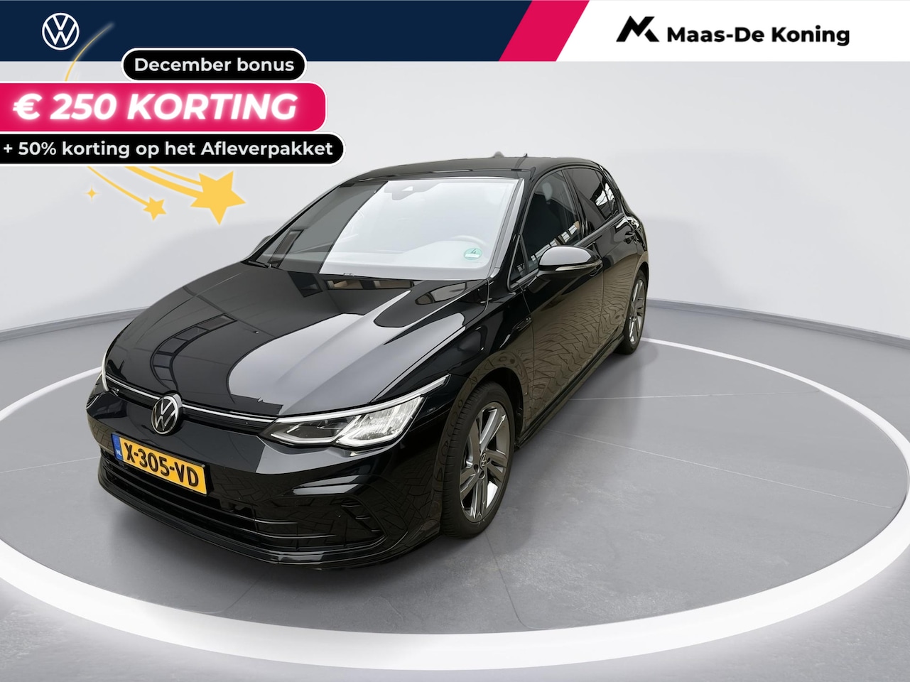 Volkswagen Golf - 1.5 eTsi 130pk DSG R-Line · ACC · P-Sensoren · App-Connect · Navi · Getint Glas · 17'' Inc - AutoWereld.nl