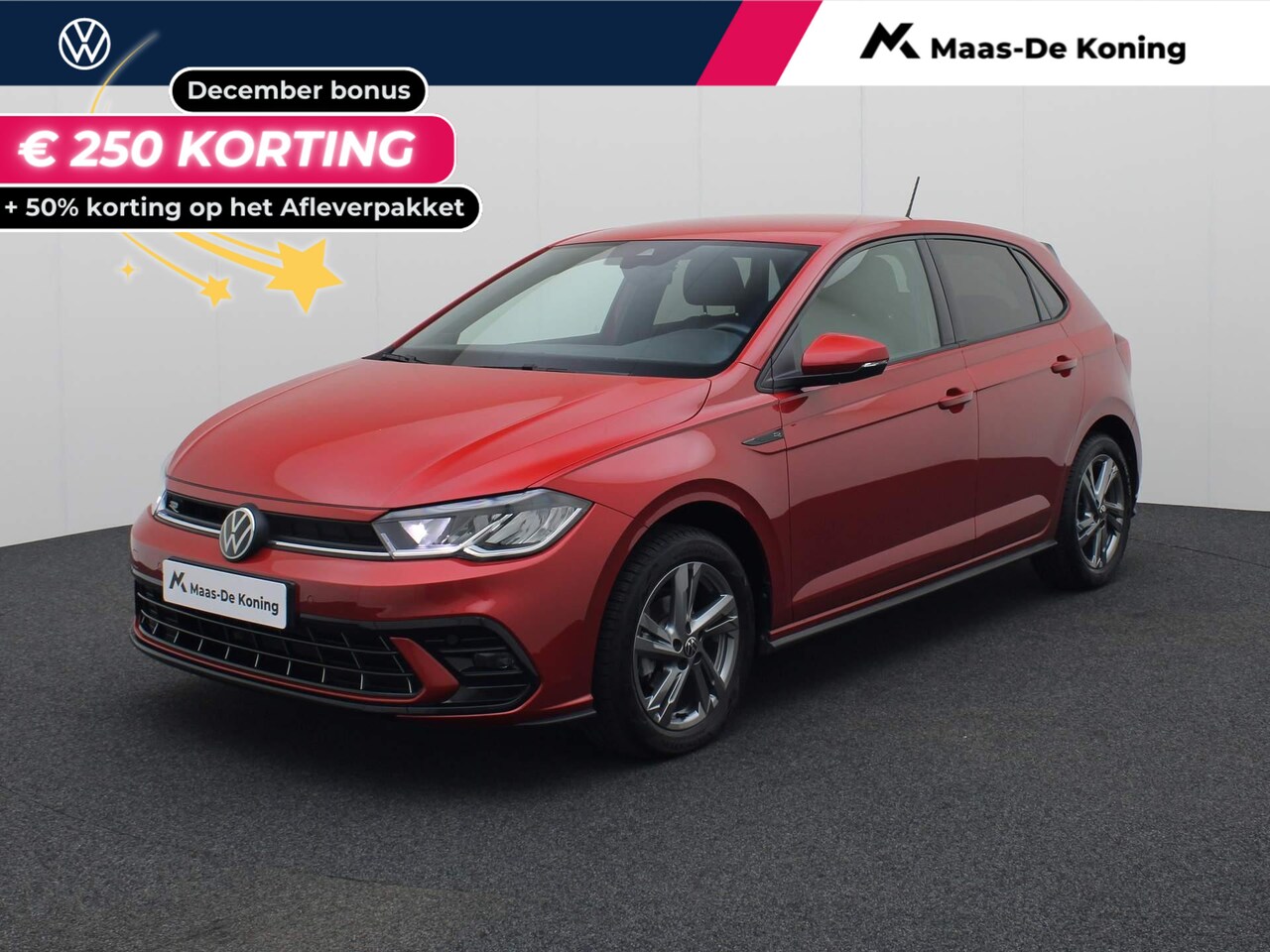 Volkswagen Polo - 1.0TSI/95PK R-Line · Navigatie · Apple/Android Car Play · Parkeersensoren · LED · Garantie - AutoWereld.nl