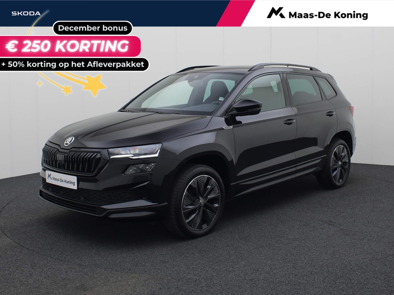 Skoda Karoq - 1.5TSI/150PK Sportline · Matrix-LED · Keyless · Camera · Garantie tot 26-06-2027 of 60000k - AutoWereld.nl