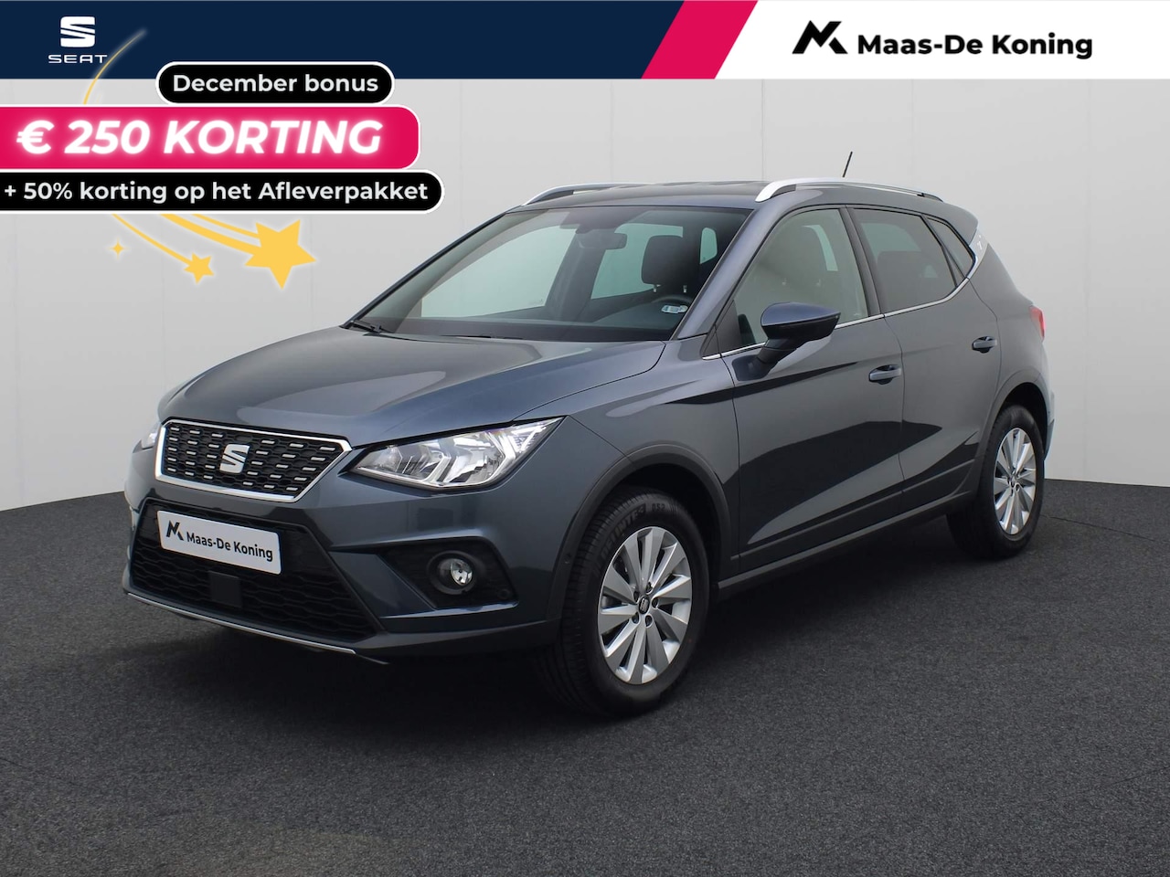 Seat Arona - 1.0TSI/95PK Xcellence Business Intense · Navigatie · Cruise control · Camera + Parkeersens - AutoWereld.nl