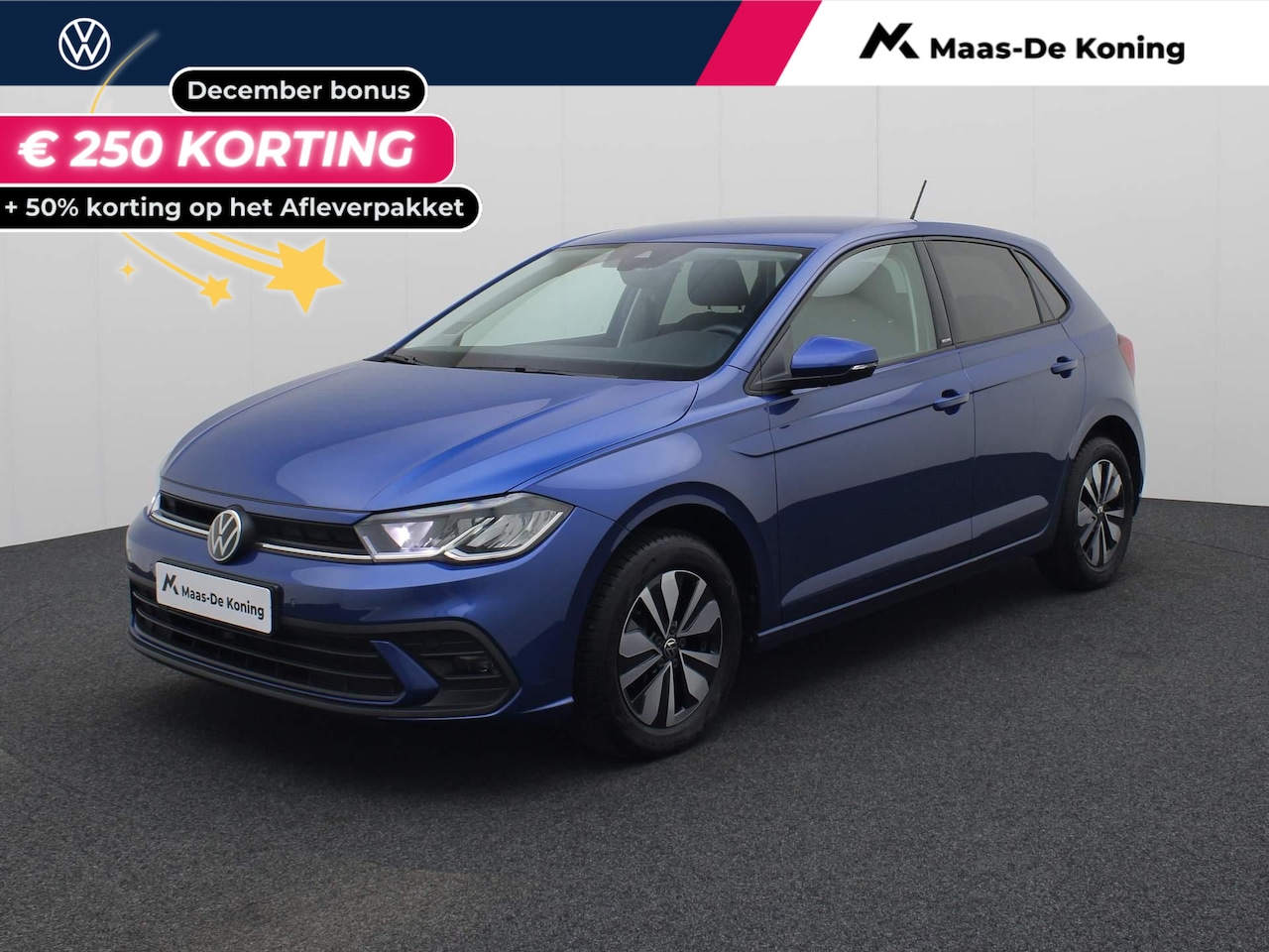 Volkswagen Polo - 1.0TSI/95PK Move · App connect · Parkeersensoren + camera · Lane assist · Garantie tot jan - AutoWereld.nl