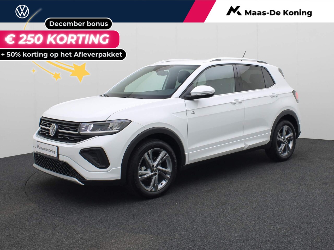 Volkswagen T-Cross - 1.0TSI/116PK R-Line DSG · App connect · LED · Parkeersensoren · Garantie tot juli 2026 - AutoWereld.nl