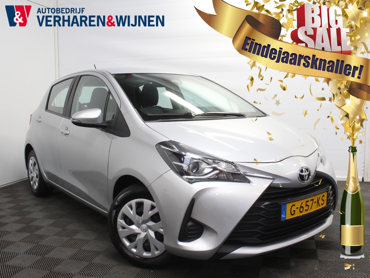 Toyota Yaris - 1.5 VVT-i Active CLIMATE | CRUISE | CAMERA | NAVI | CV - AutoWereld.nl