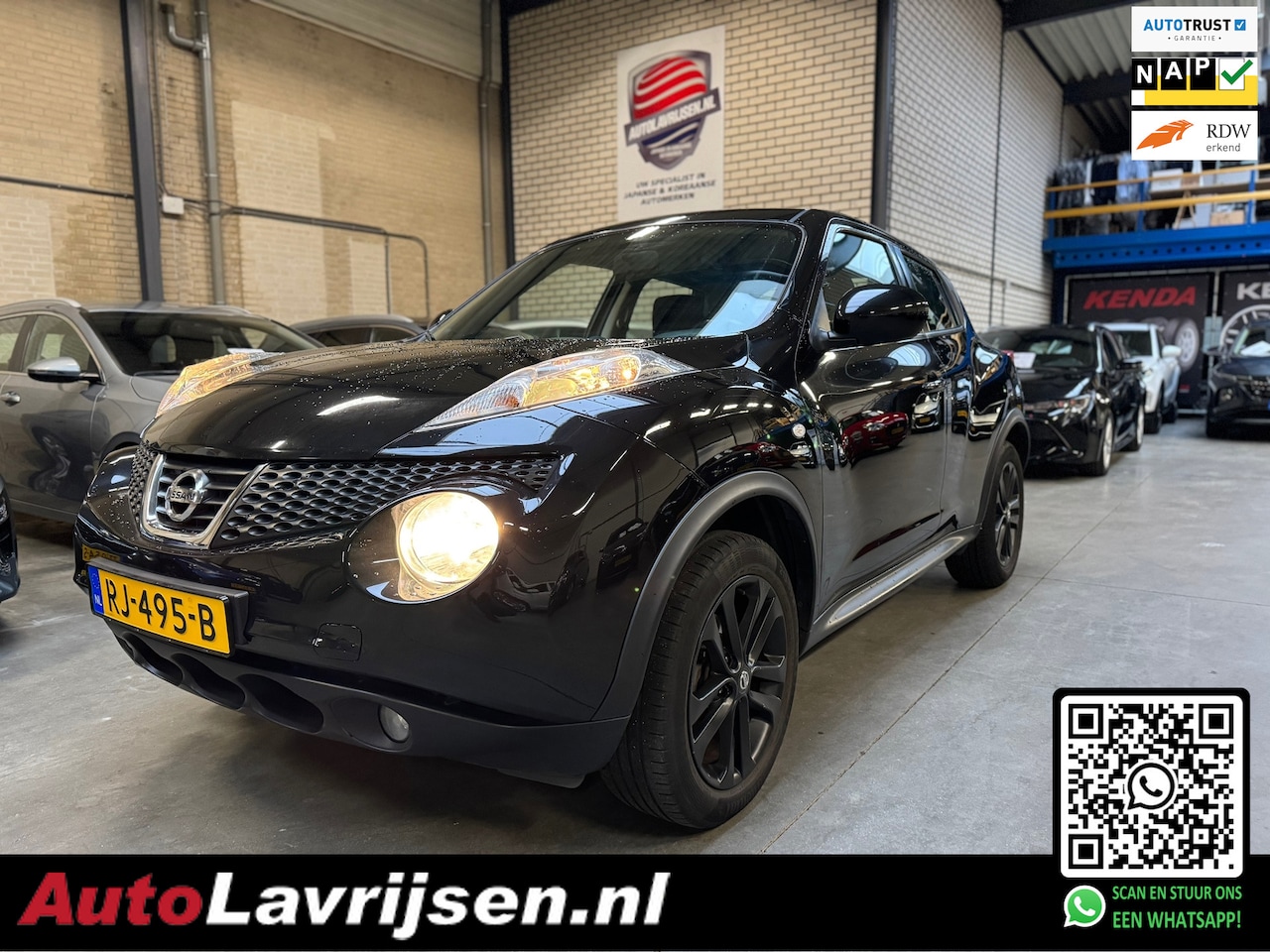 Nissan Juke - 1.6 NAVIGATIE / CAMERA CRUISE ECC LMV TREKHAAK SET WINTERWIELEN CADEAU!! - AutoWereld.nl