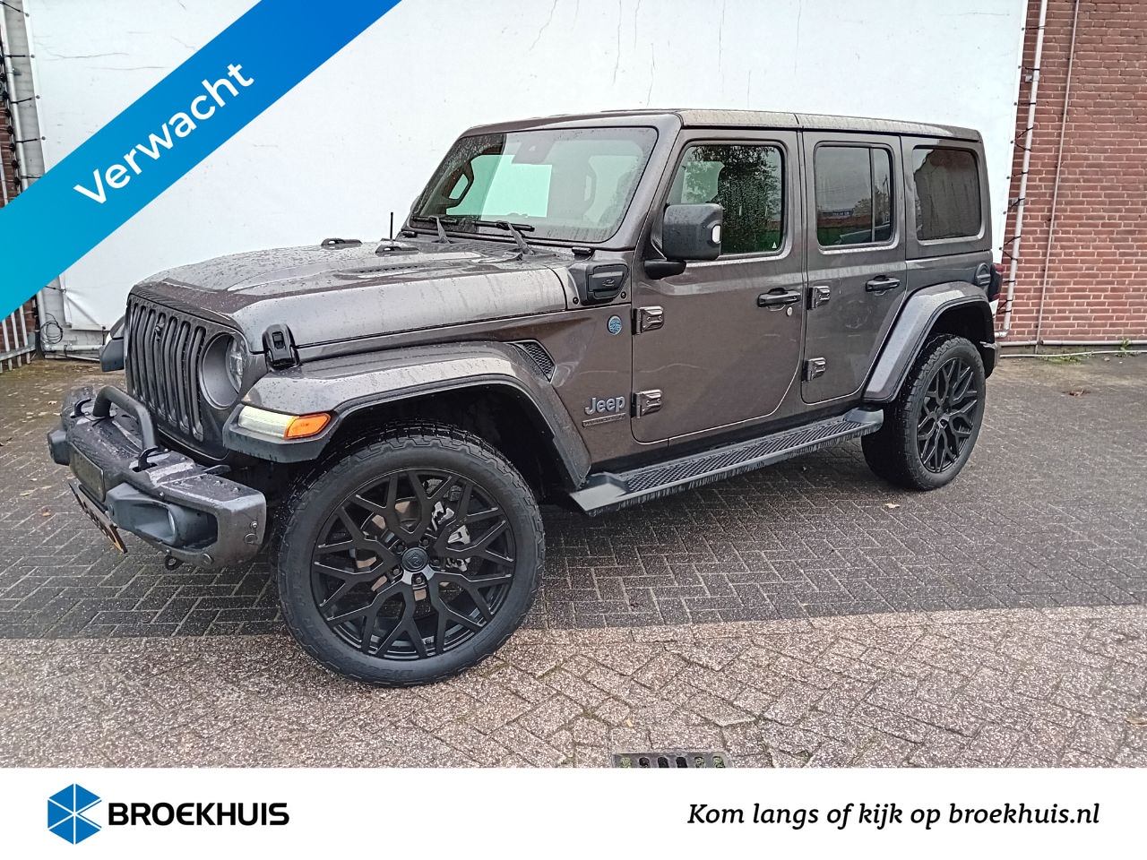 Jeep Wrangler Unlimited - 4xe 380-pk 80th Anniversary | VERWACHT | 22'' Brute LMV | Camera V/A | Stuur + stoelverwar - AutoWereld.nl