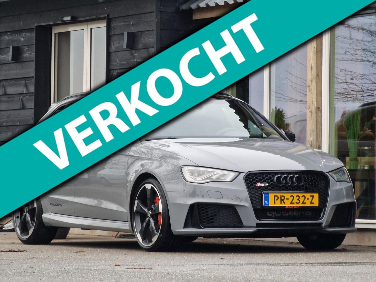 Audi A3 Sportback - 2.5 TFSI RS3 quattro Pro Line Plus 2.5 TFSI RS 3 quattro Pro Line Plus (RS Stoelen / Panoramadak / Bang & Olufsen / Vol Leder - AutoWereld.nl