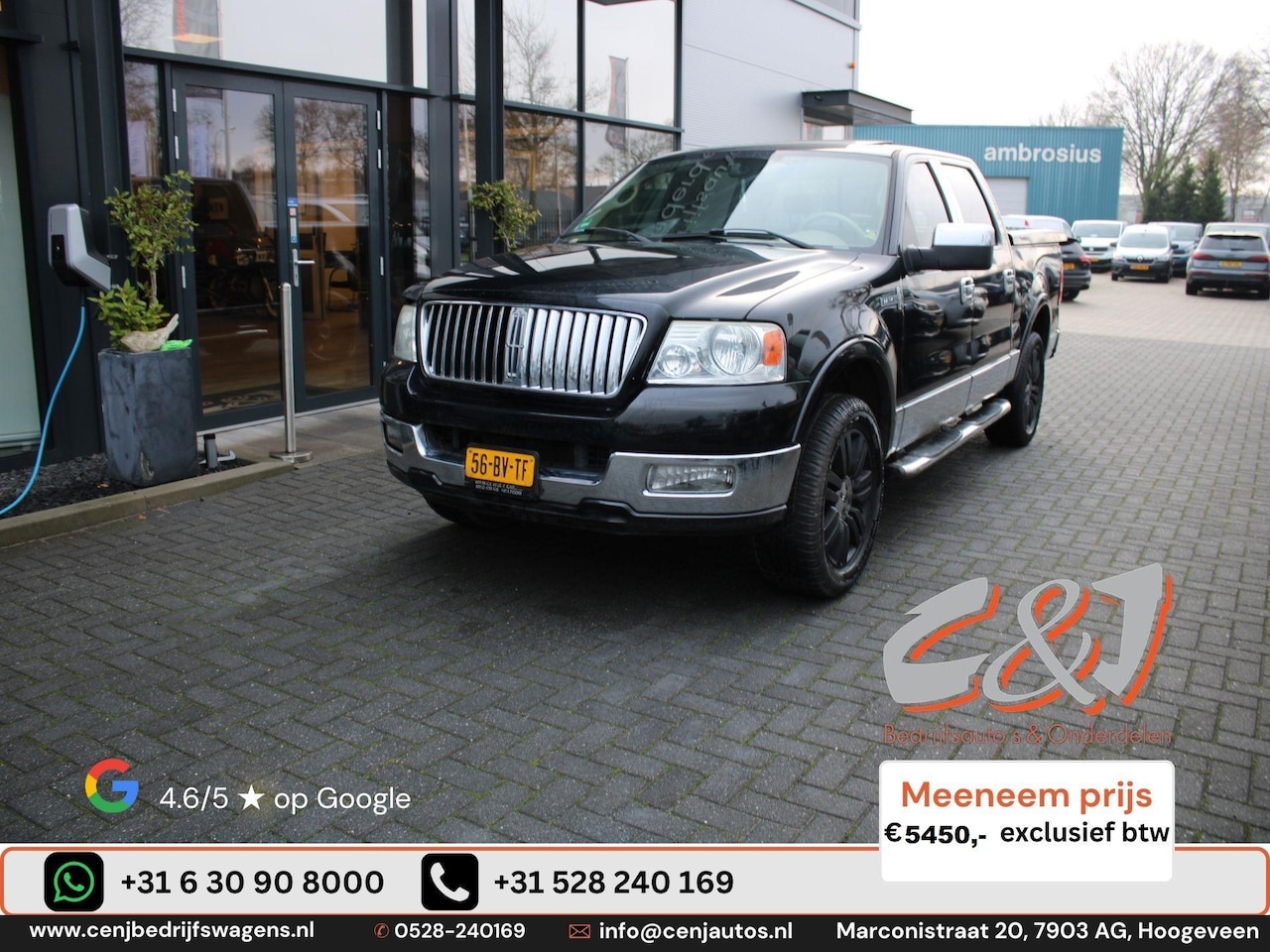 Lincoln Mark LT - mark lt 2 pick up dubbele cabine airco 5450,- ex btw - AutoWereld.nl