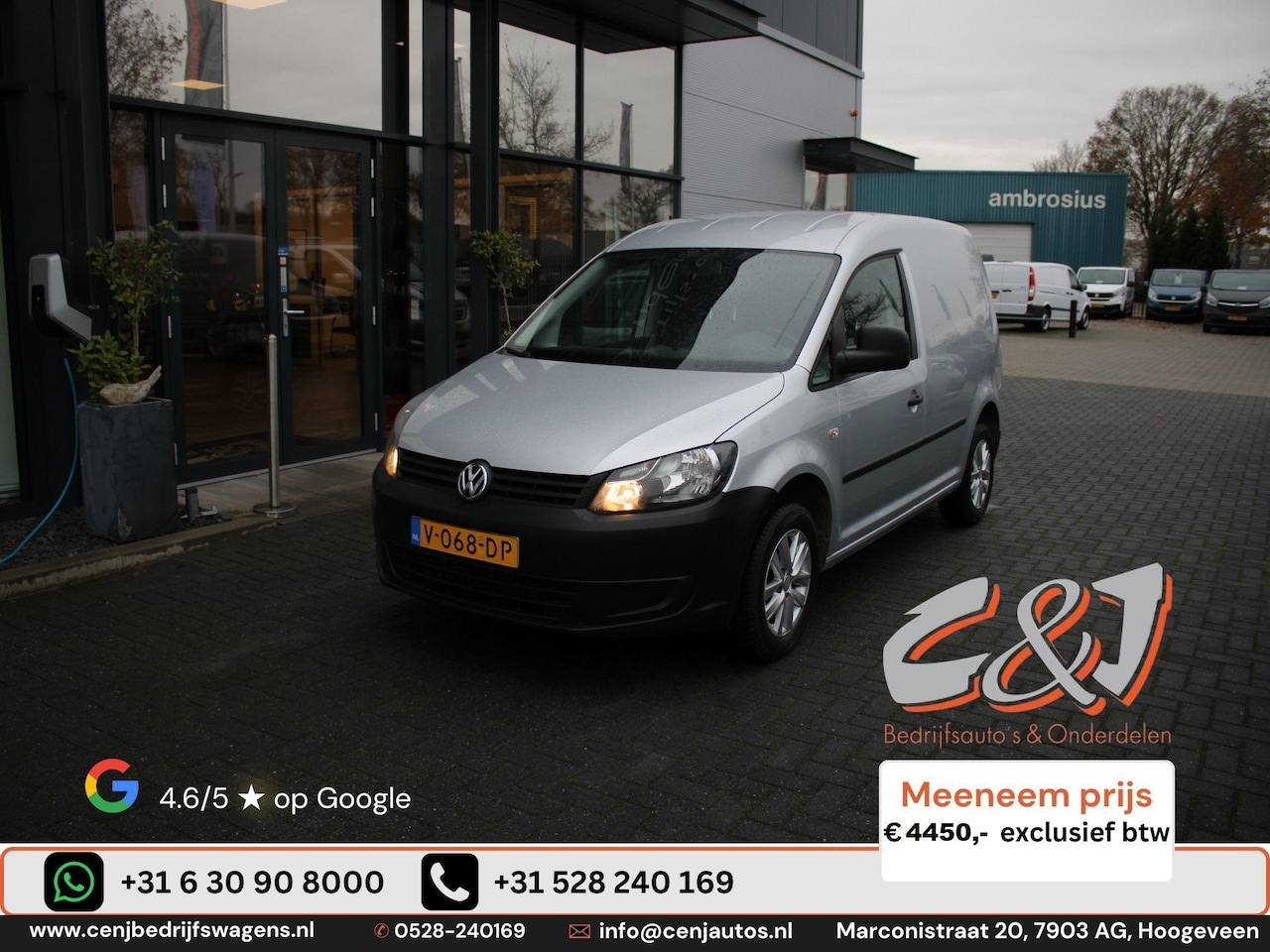 Volkswagen Caddy - 1.6 TDI airco elek pakket 124.000 km 4450,- ex btw - AutoWereld.nl