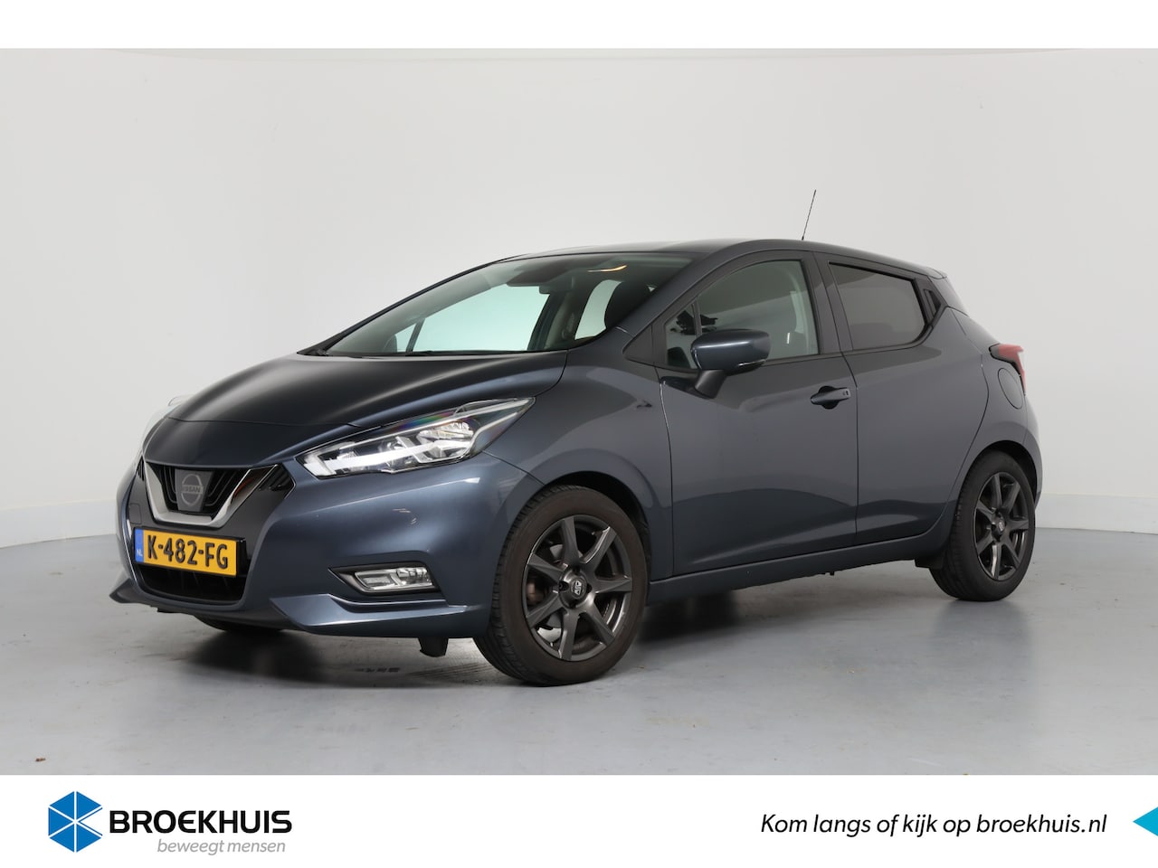 Nissan Micra - 1.0 IG-T Business Edition | Navi | Camera | Clima | Keyless | Cruise | Parkeersensoren | D - AutoWereld.nl