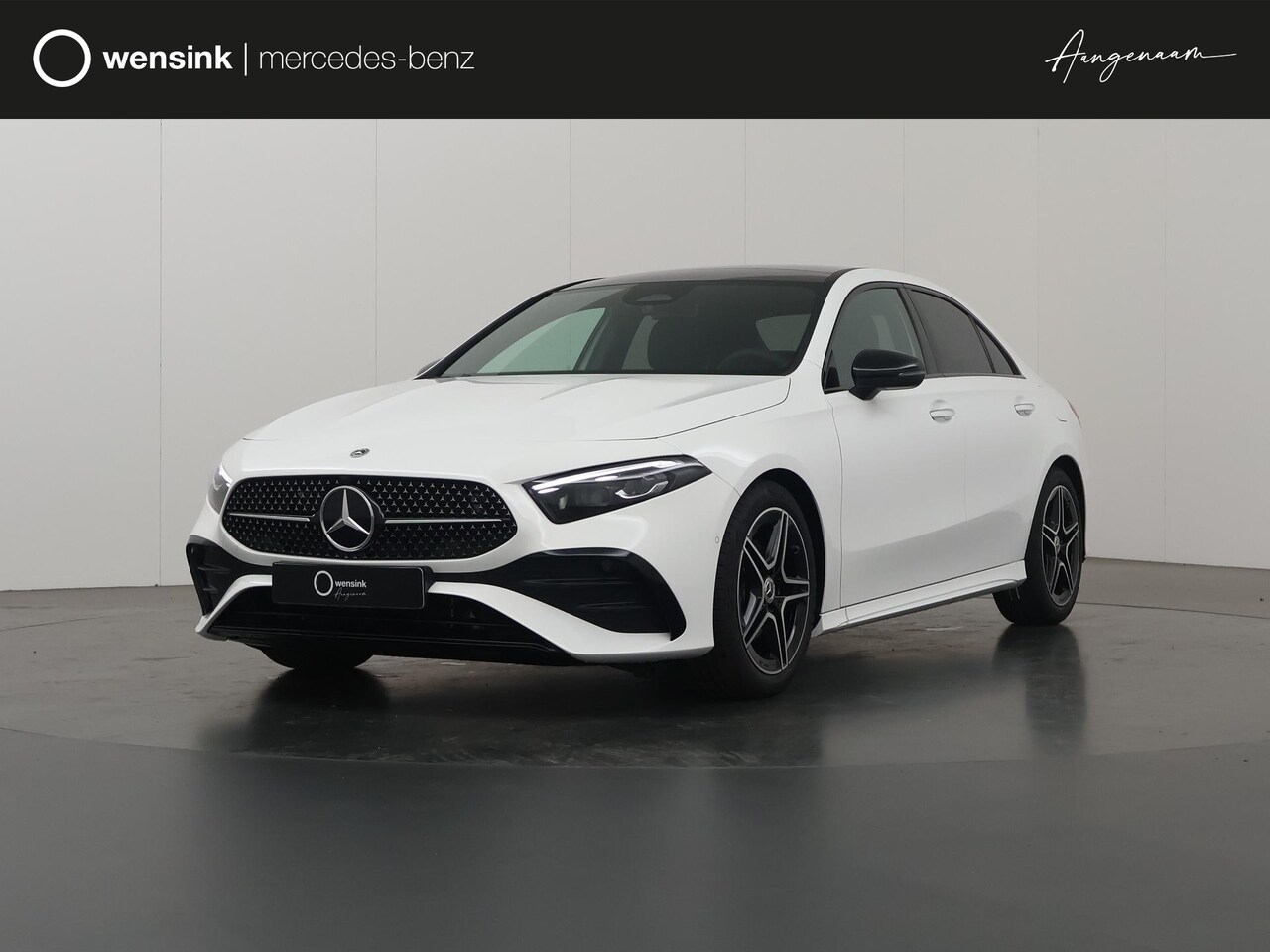 Mercedes-Benz A-klasse - 180 Limousine Star Edition AMG Line 180 Star Edition AMG Line | Nightpakket | Apple Car Pl - AutoWereld.nl