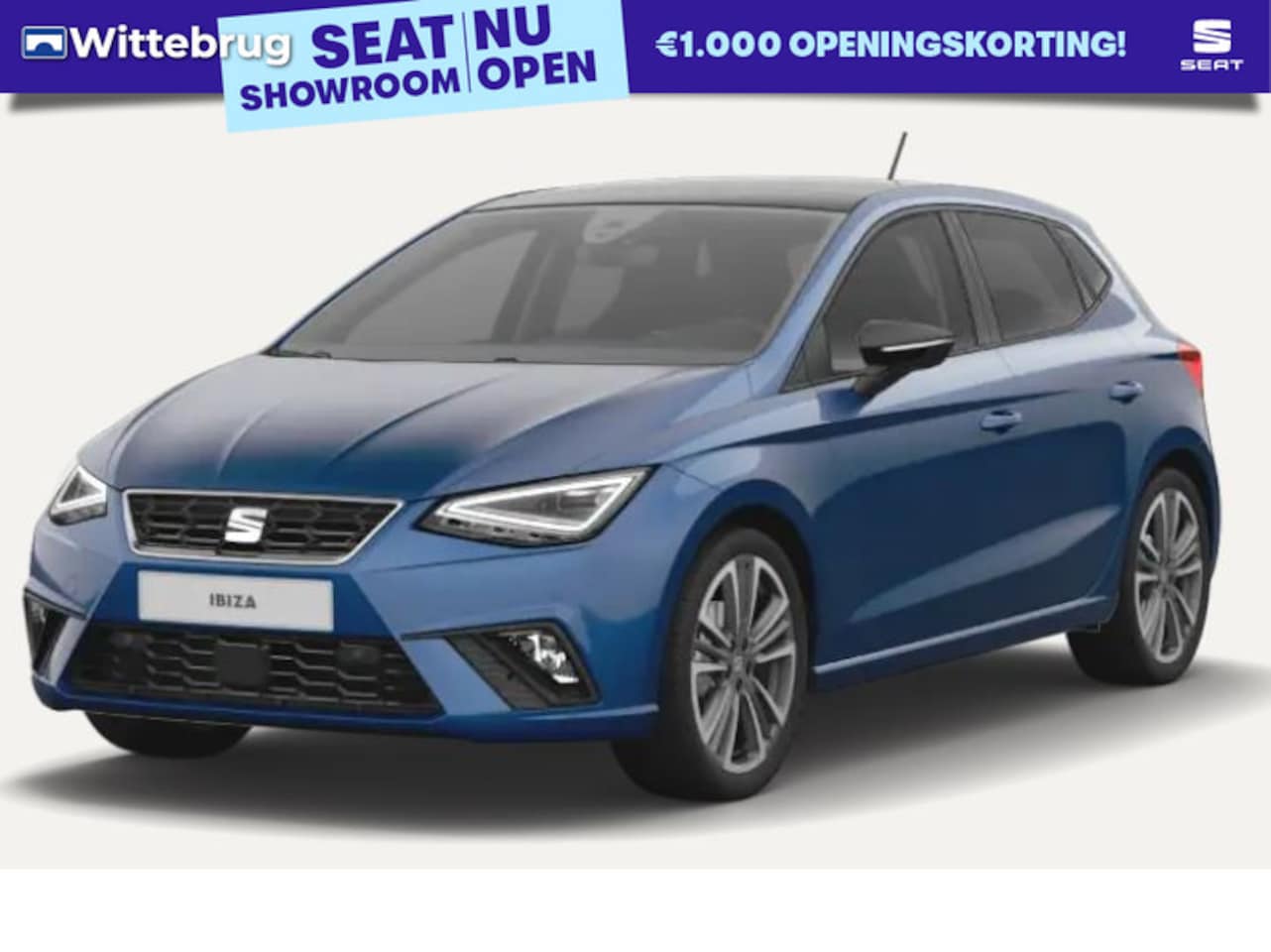 Seat Ibiza - 1.0 TSI FR Anniversary / Panorama dak / 18" LM velgen /Parkeersensor v+a - AutoWereld.nl