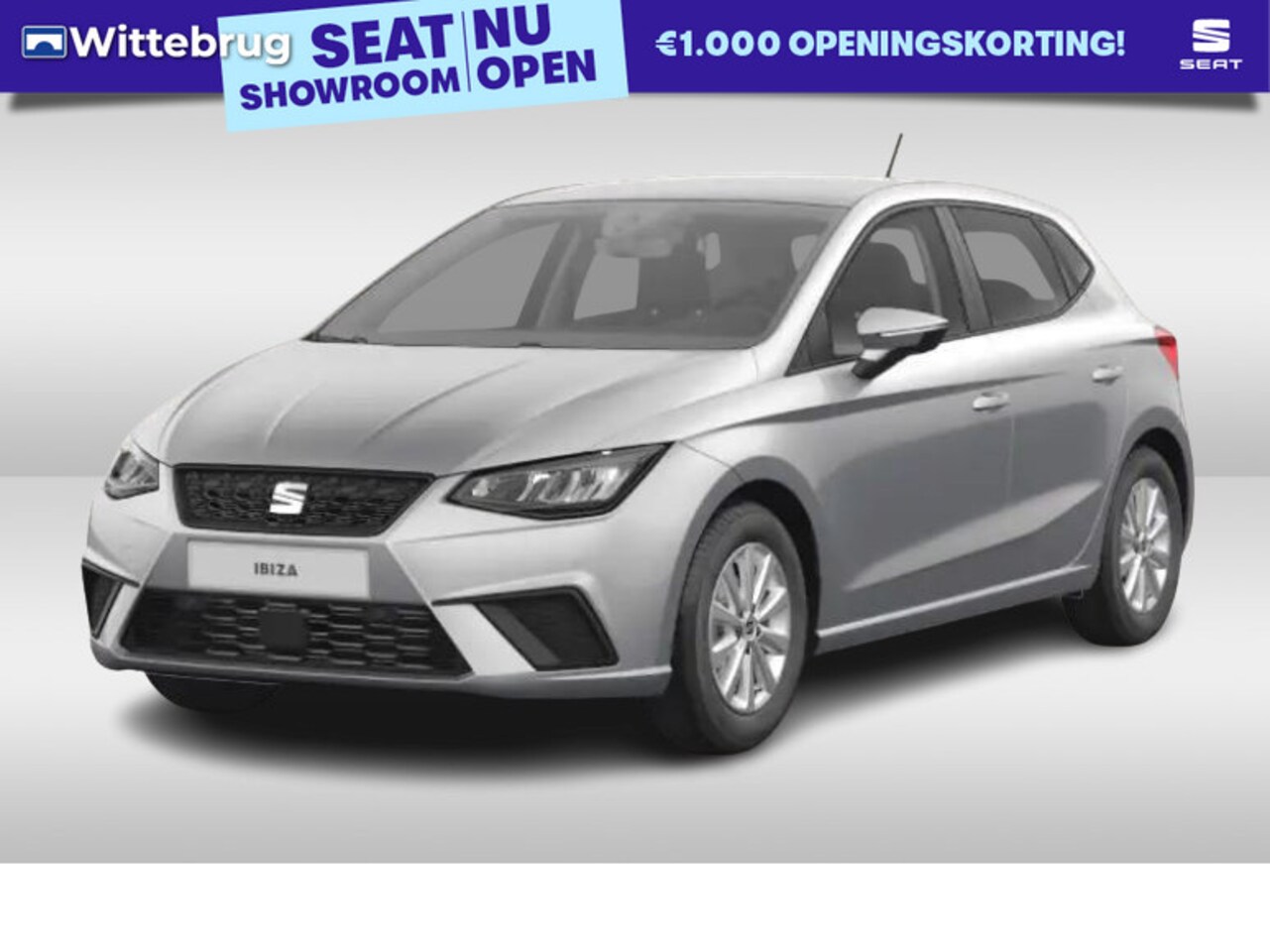 Seat Ibiza - 1.0 EcoTSI Style Business Connect / App Connect / Parkeersensoren Achter / Cruise Control - AutoWereld.nl